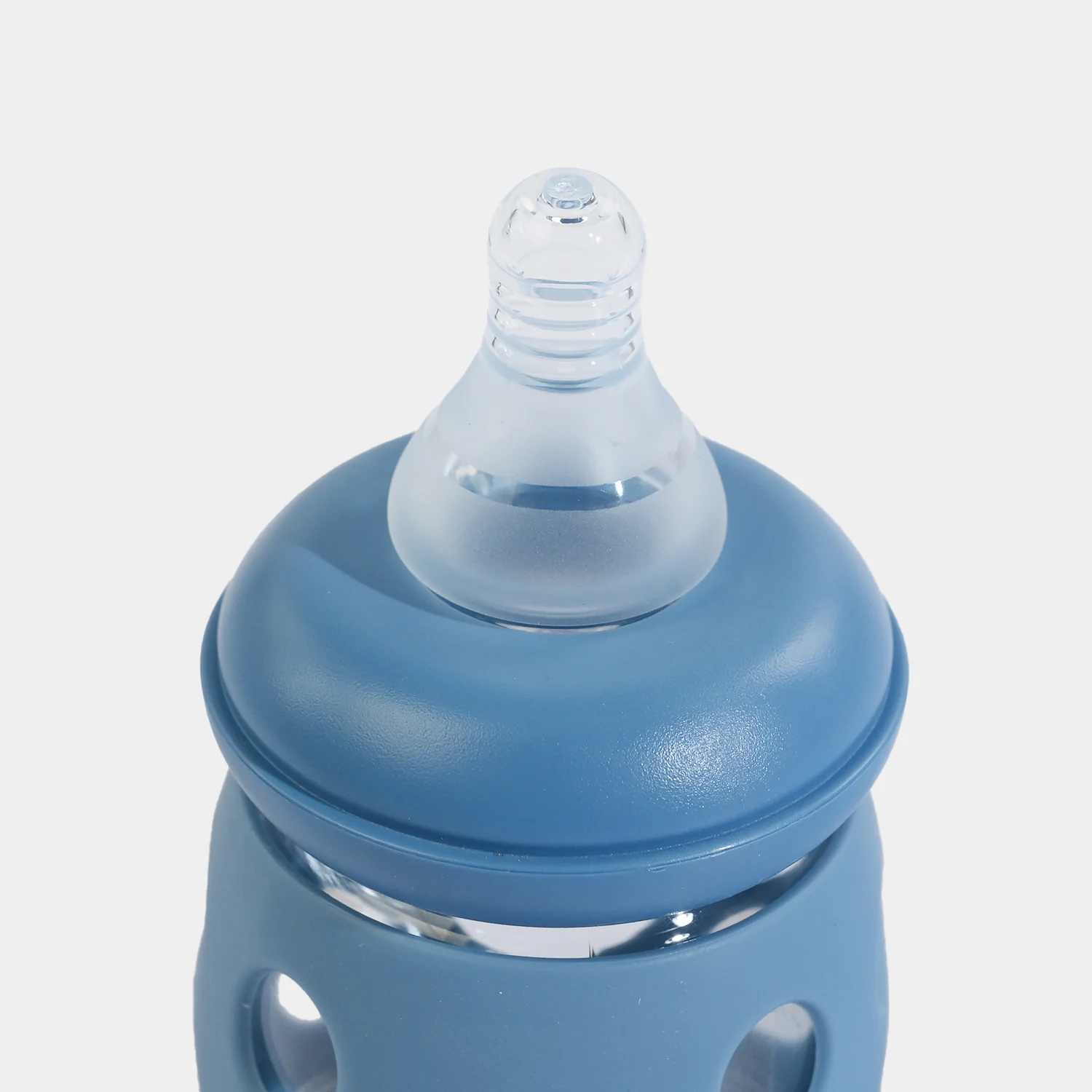 Minitree Newborn Baby Glass Feeder with Silicone Cover | 60Ml - Image 4