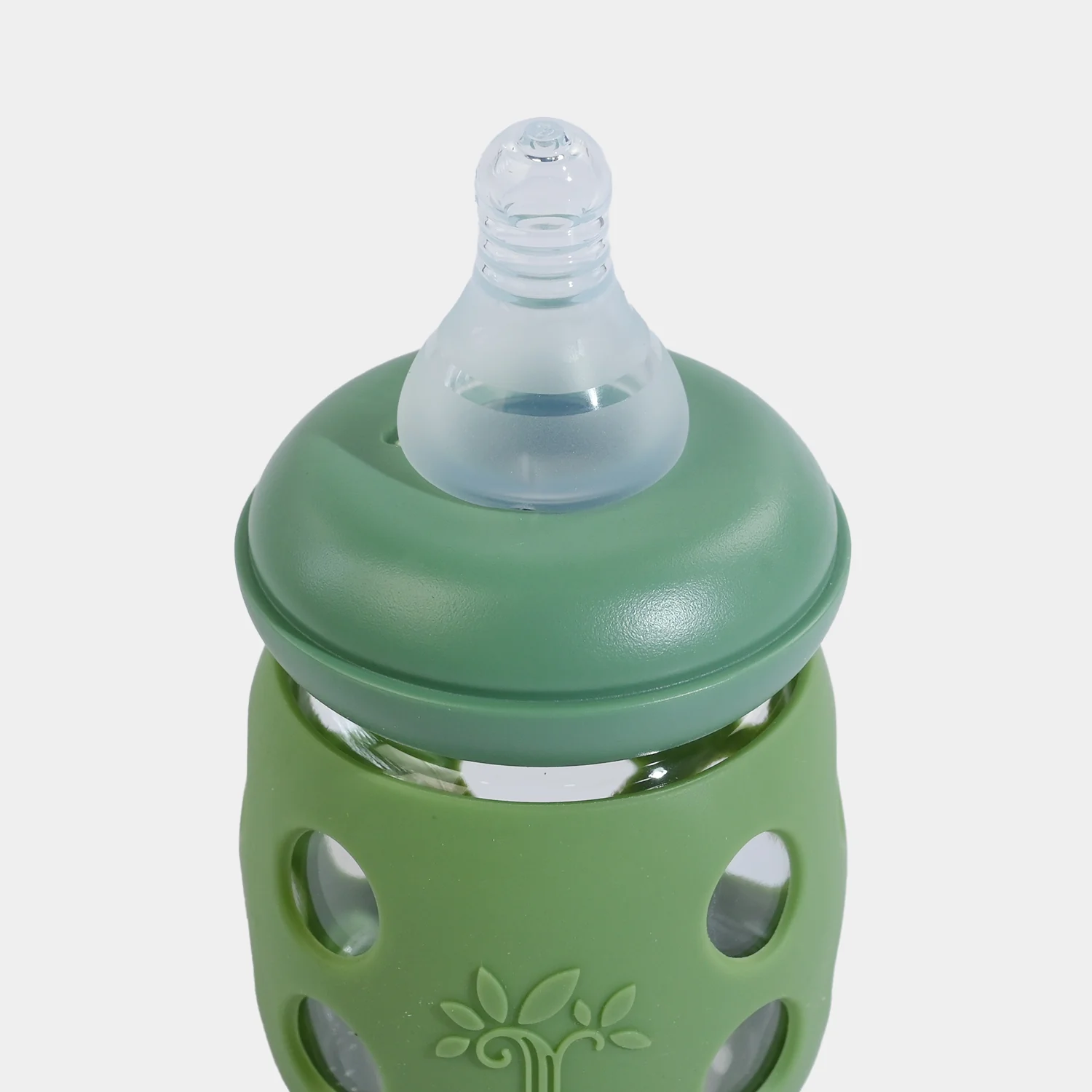 Minitree Newborn Baby Glass Feeder with Silicone Cover | 60Ml - Image 4