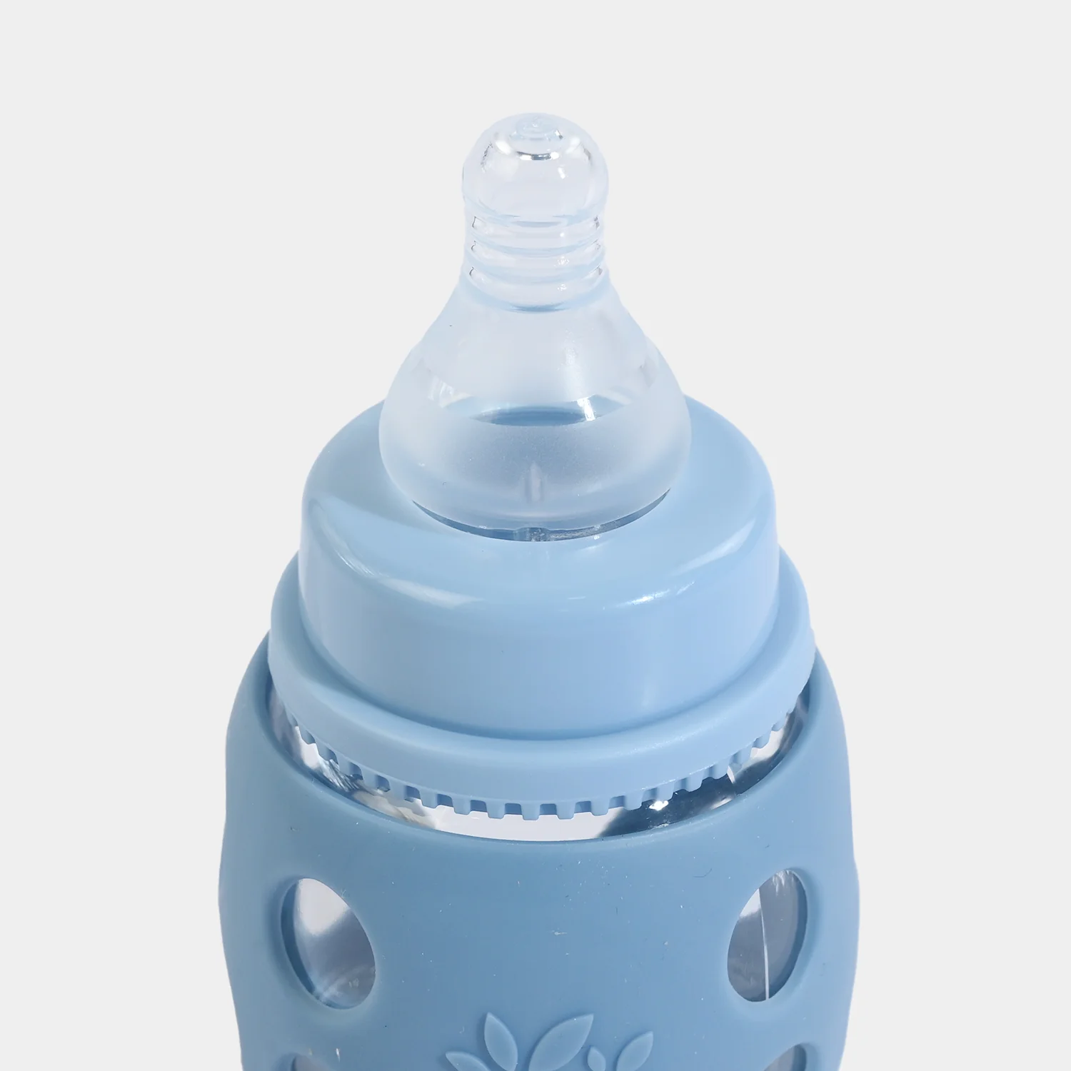 Minitree Newborn Baby Glass Feeder with Silicone Cover | 60Ml - Image 3