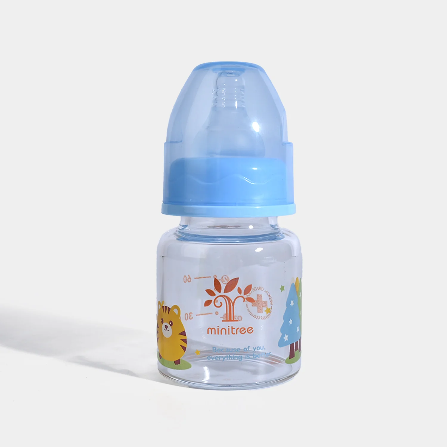 Baby Glass Feeding Bottle | 0M+