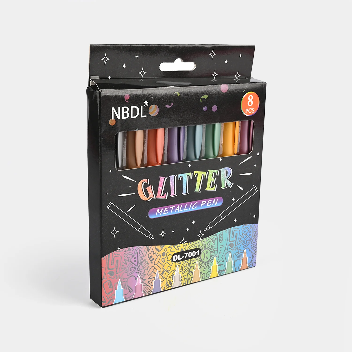 Glitter Highlighter 8 Pc's - Image 3