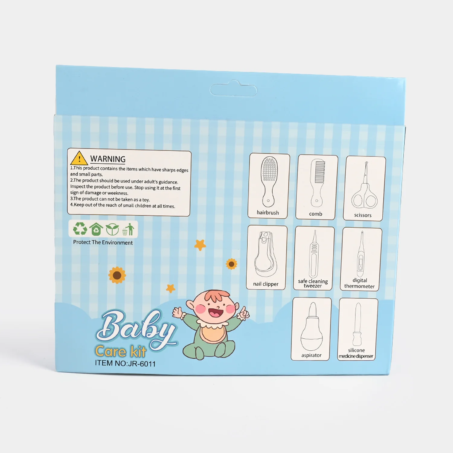 Baby Care Kit Manicure 0M+ Set | 8PCs - Image 4