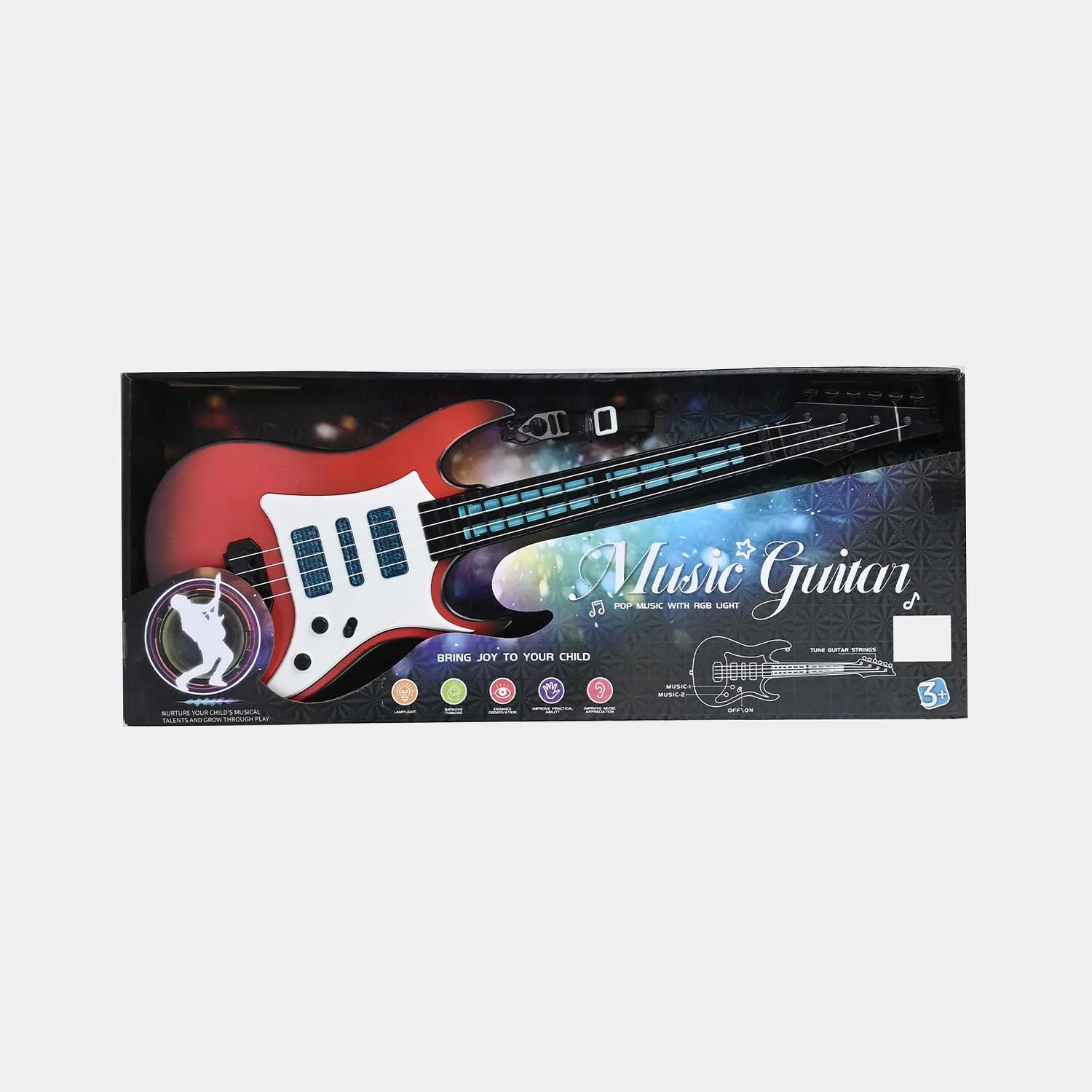 Guitar With Light & Music For Kids - Image 5
