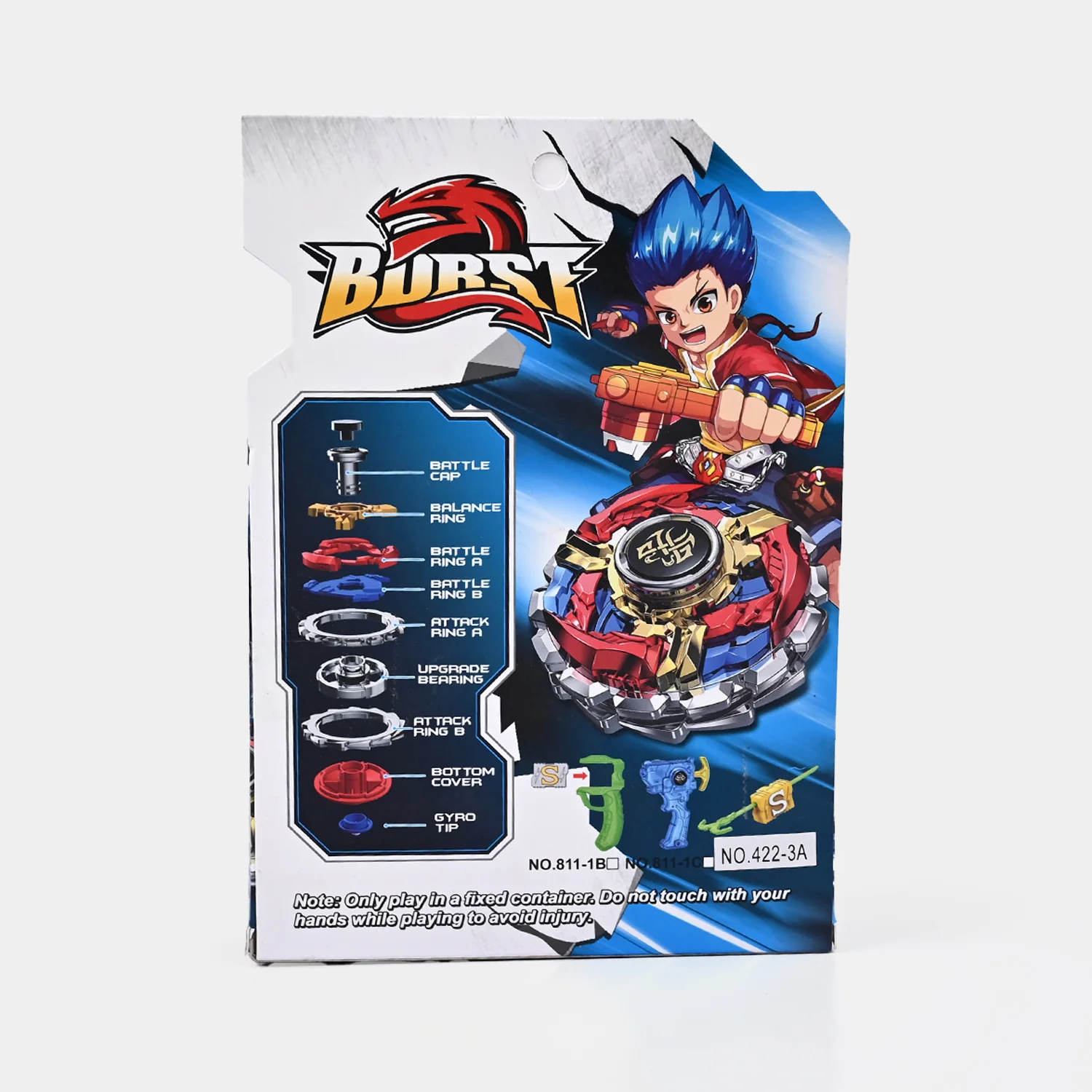 Alloy Beyblade Gyro Battle Set - Image 6