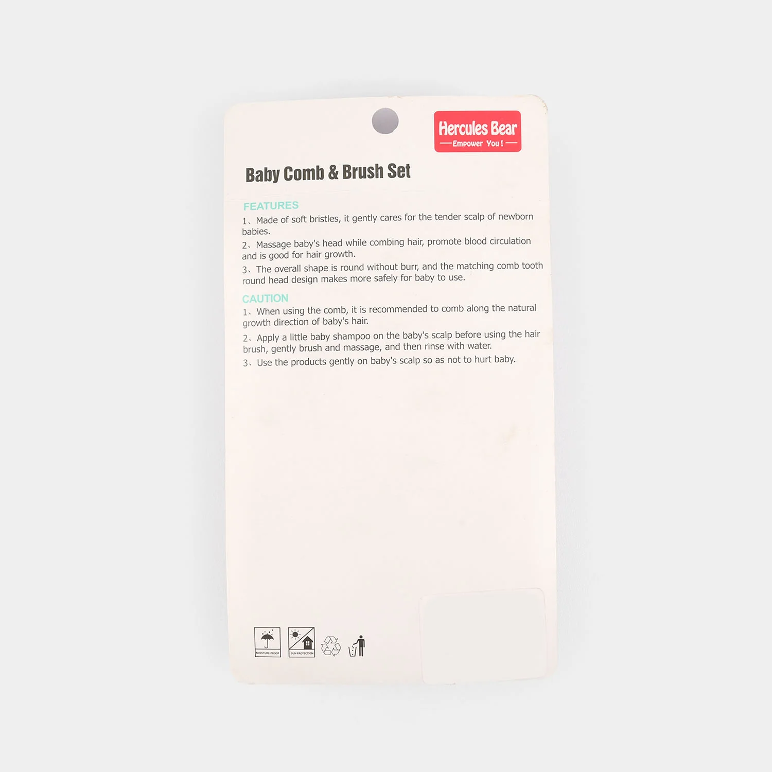 Baby Comb & Brush Set - Image 2