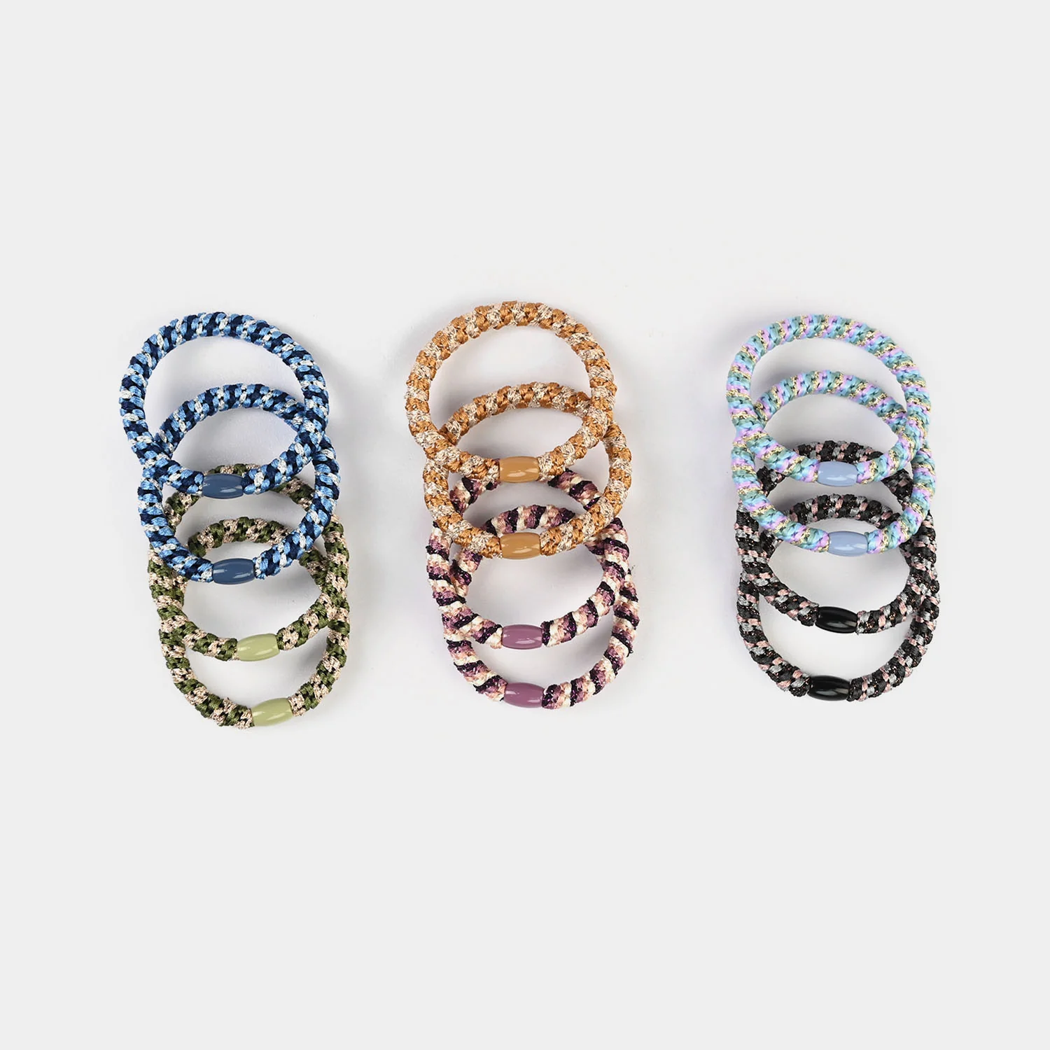 Braided Hair Ties – Soft Elastic Ponytail Holders - Image 2