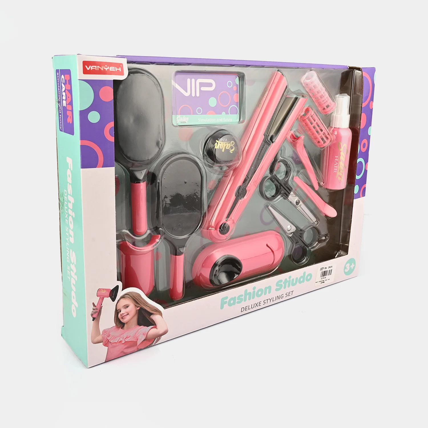 Kids Hair Dressing Salon Play Set - Image 3