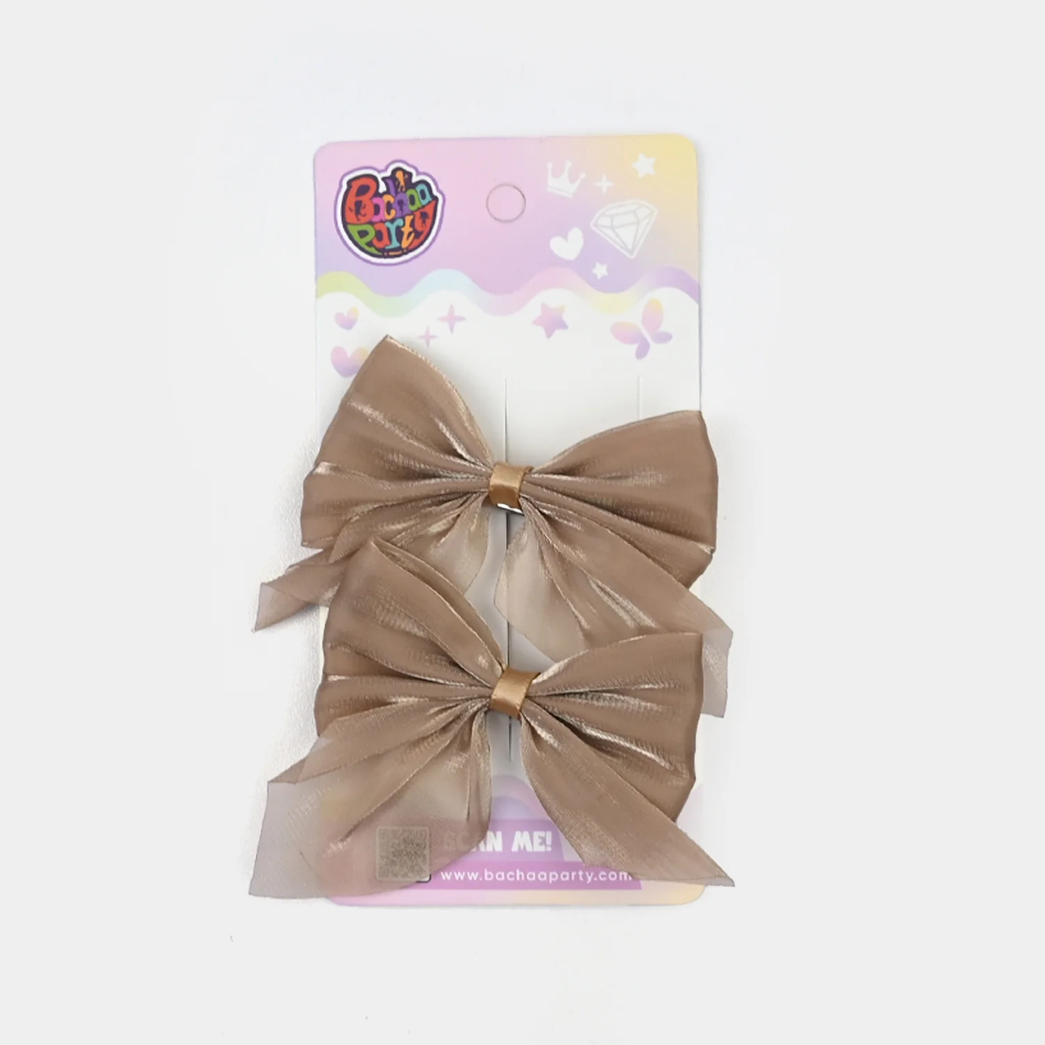 Elegant Bow Style Twins Hair Pin - Image 3