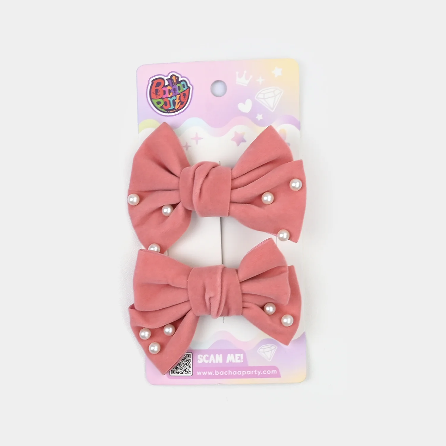 Elegant Bow Style Twins Hair Pin - Image 3