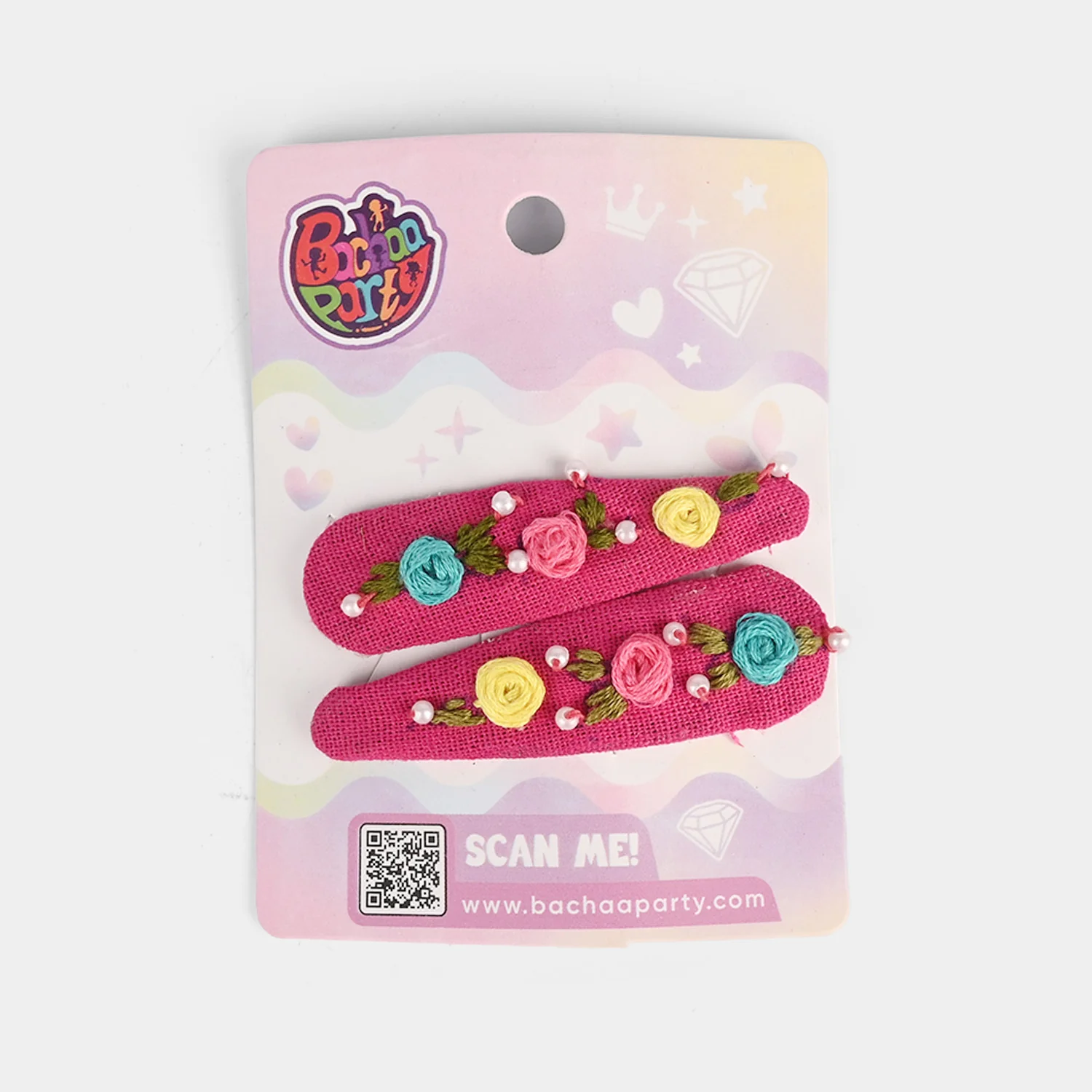 Embroidery Hair Clips - Image 3