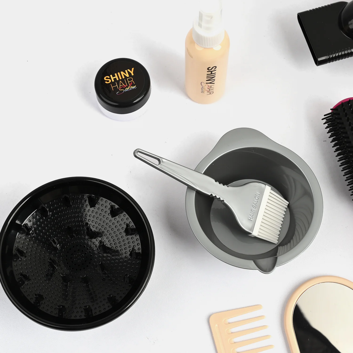 Shiny Hair Salon Styling Set | 13Pcs - Image 4