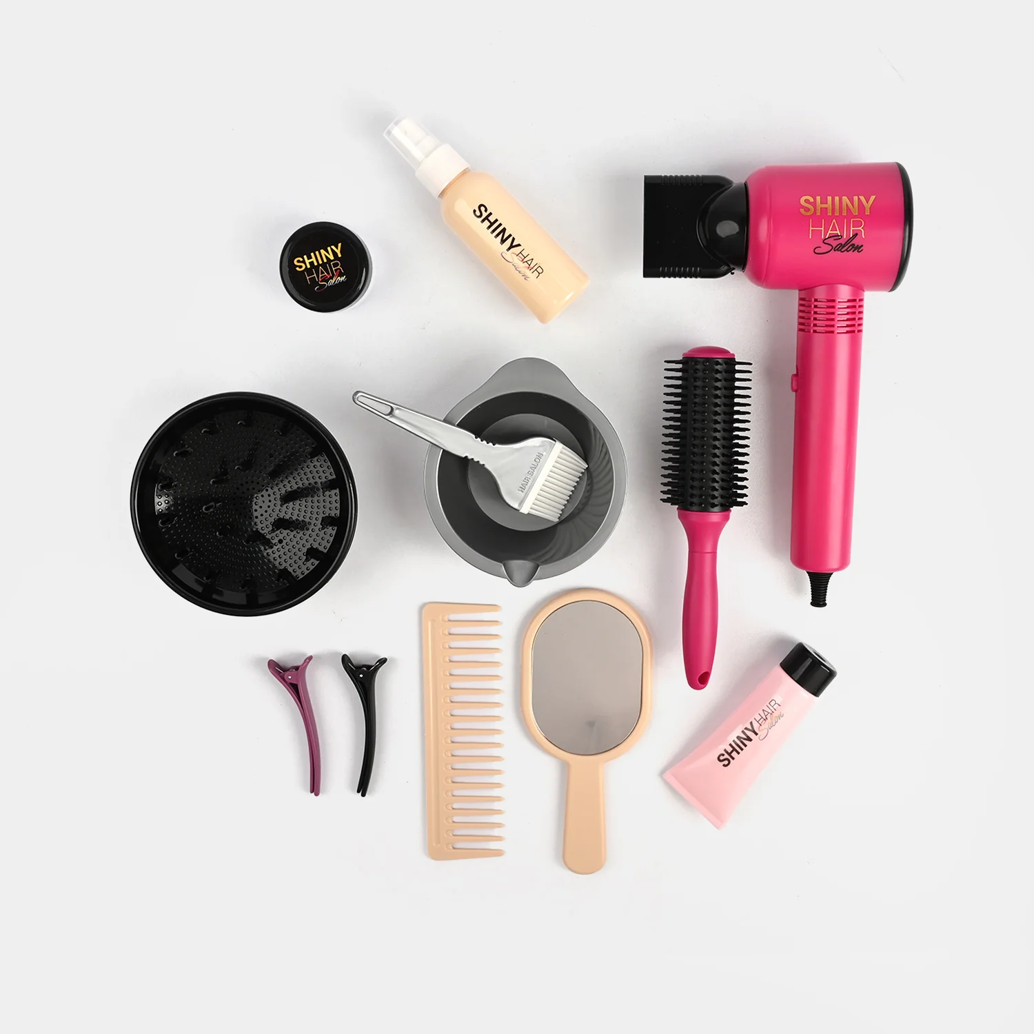 Shiny Hair Salon Styling Set | 13Pcs - Image 6
