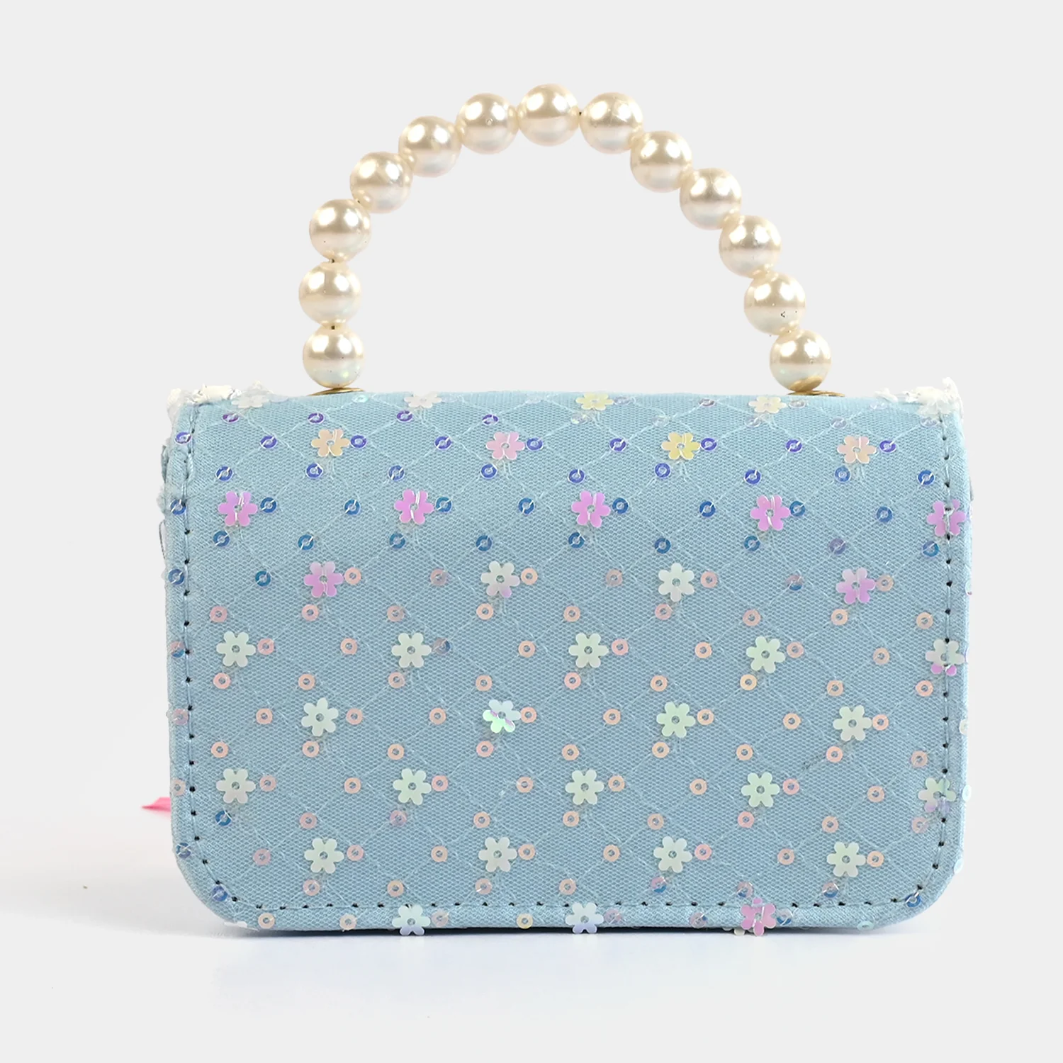 Little Girls' Fancy Pearl Handle Party Purse/Handbag - Image 6