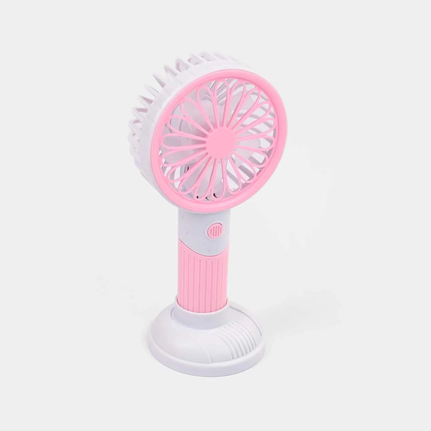 Portable Rechargeable Small Handheld Fan with Night Light and USB Charging - Image 2