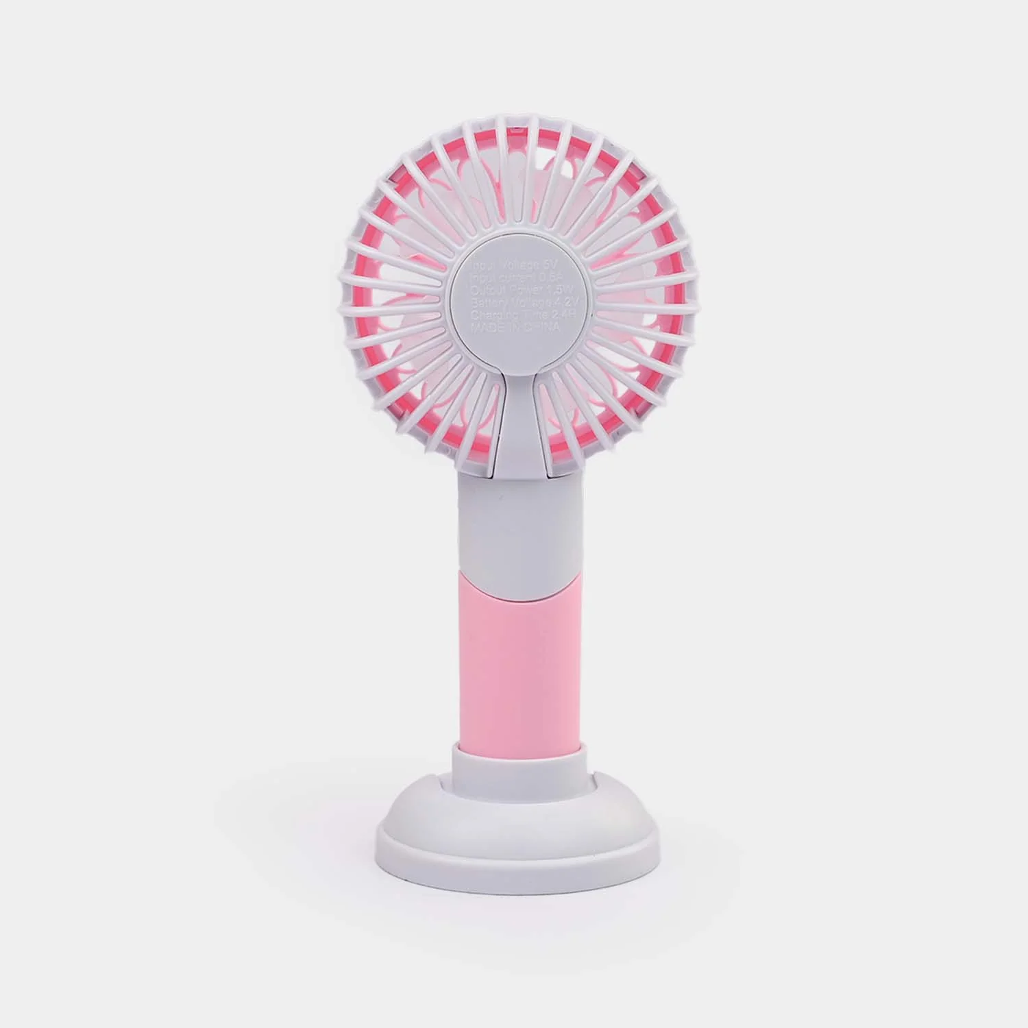 Portable Rechargeable Small Handheld Fan with Night Light and USB Charging - Image 5