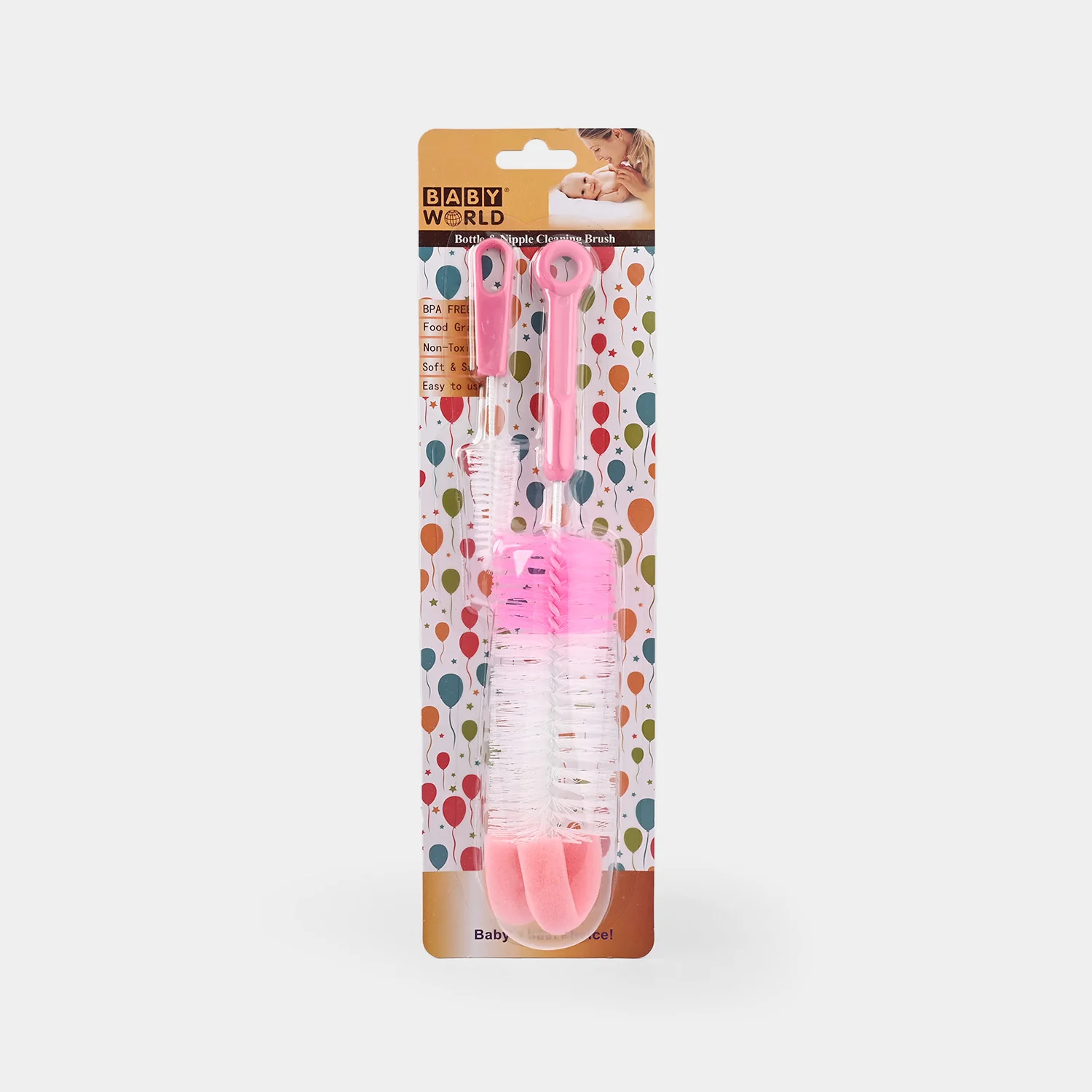 Feeding Bottle Brush | 7371 Pink