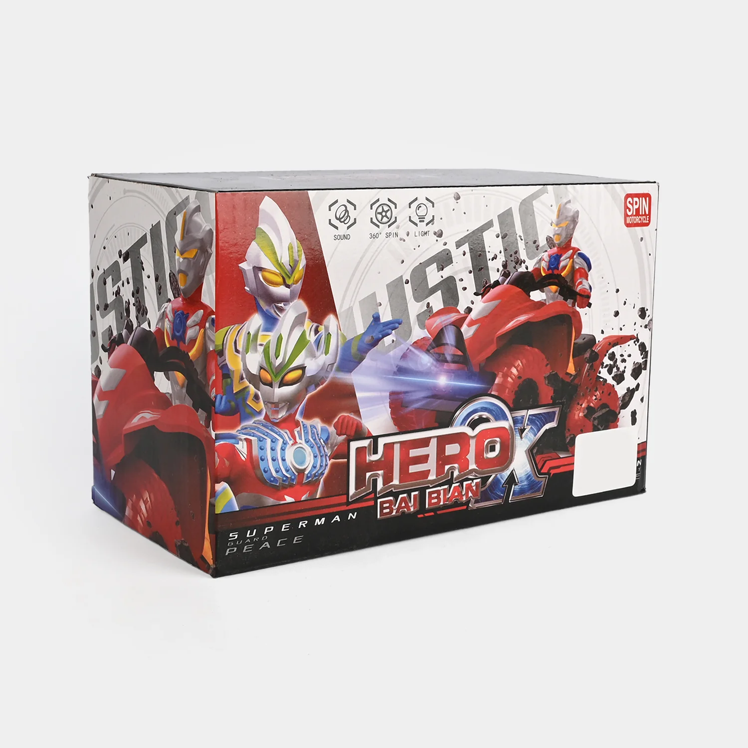 Hero Spin Motorcycle with Light & Music - Image 3