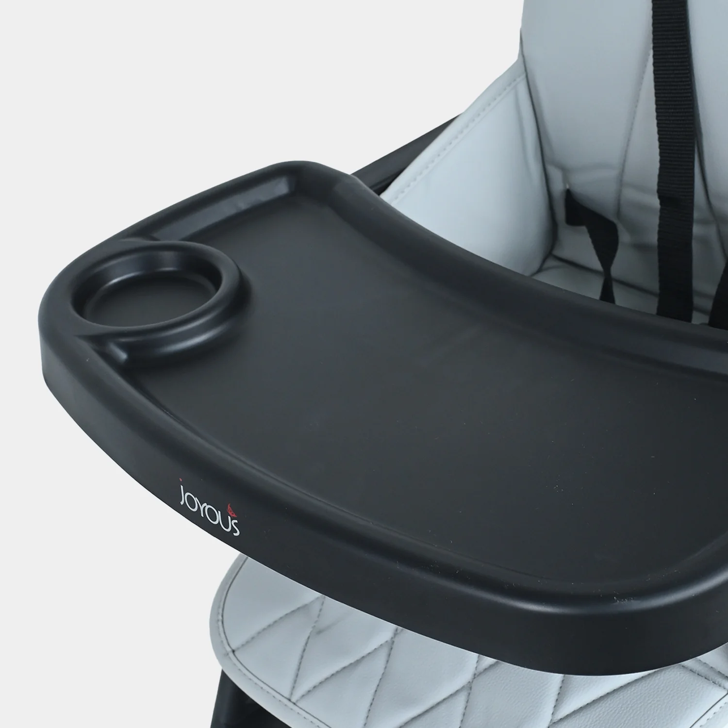 Baby Foldable High Chair Joyous | HCY-021 Grey - Image 4