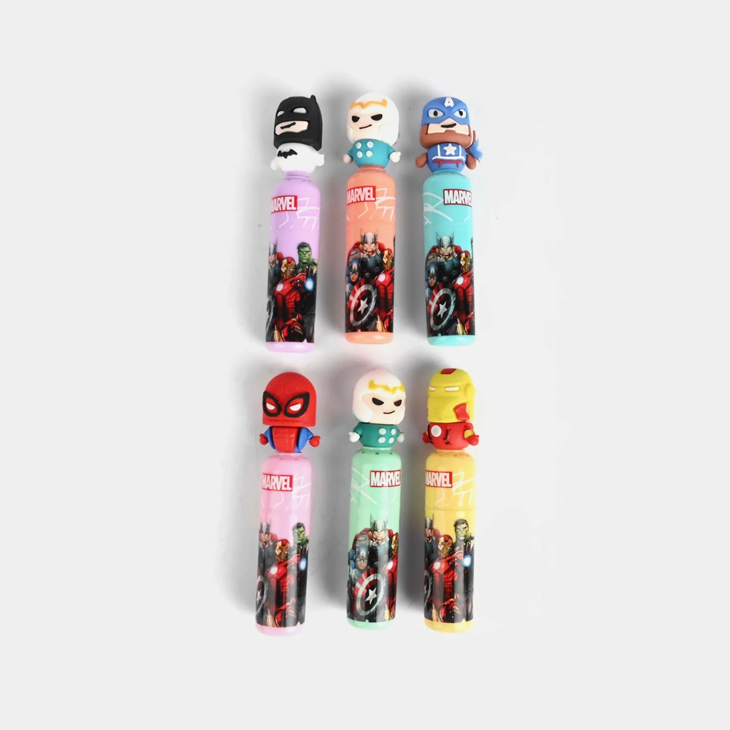 Mini 3D Figurine Cap Highlighter Marker Set - Image 2