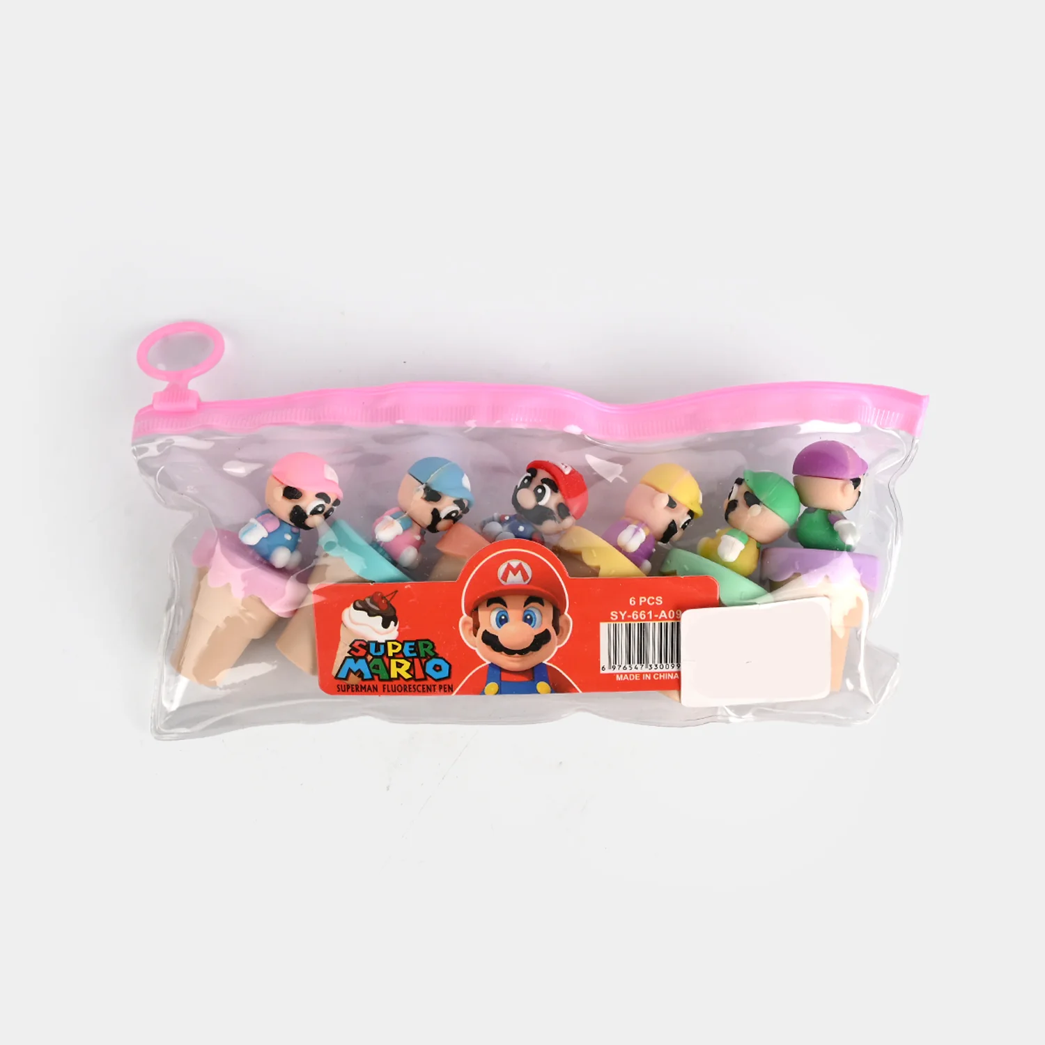Cartoon Character Mini Highlighter Marker Set | 6PCs - Image 3
