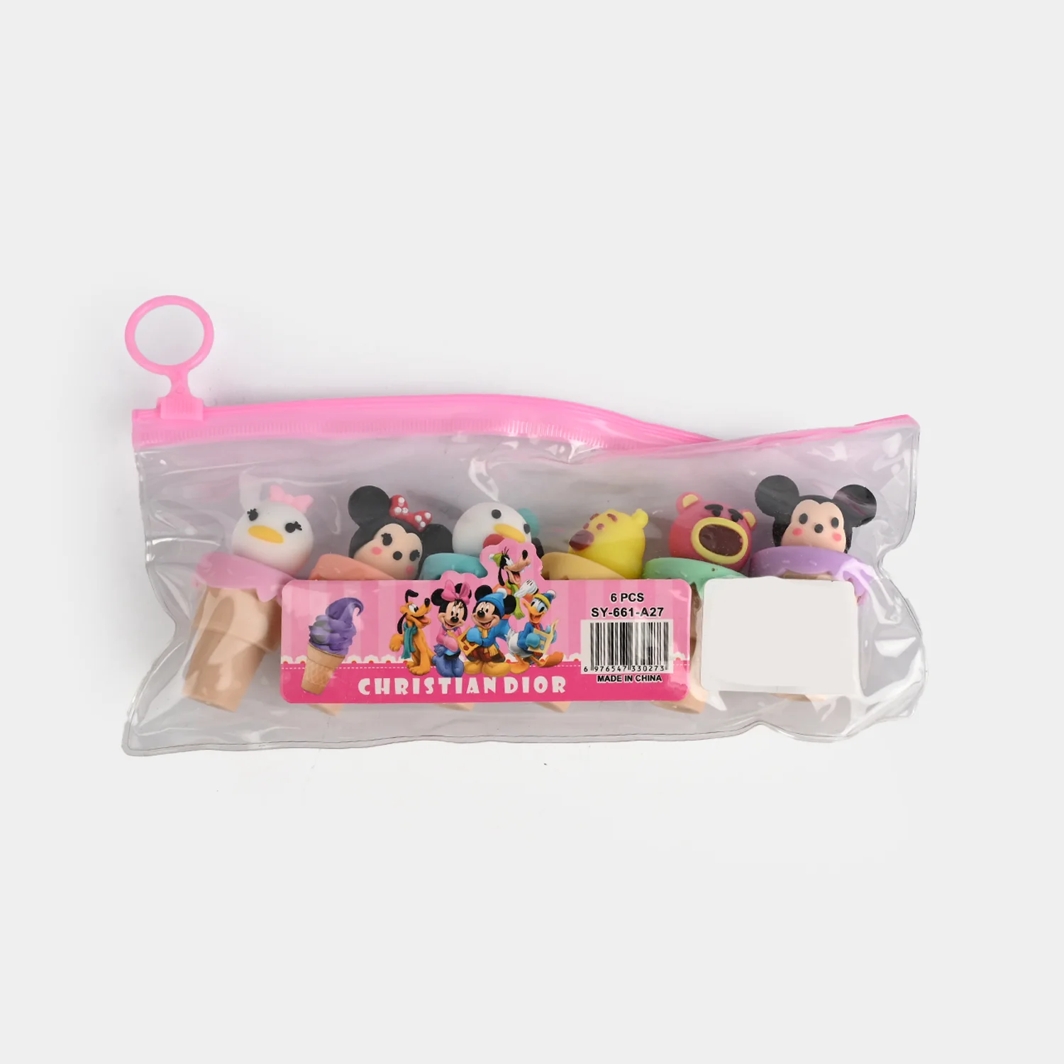Cartoon Character Mini Highlighter Marker Set | 6PCs - Image 3
