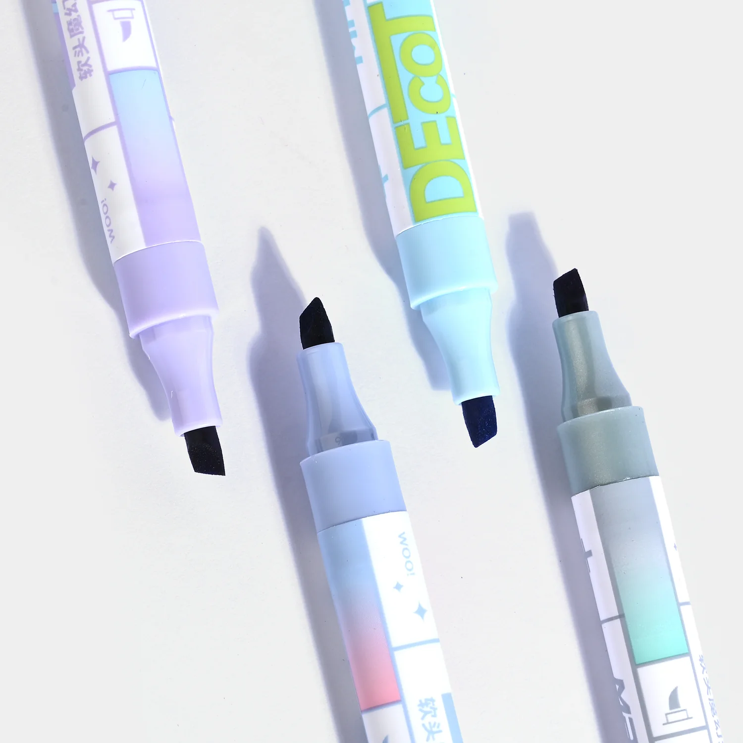 Dual Tip Highlighter Marker Set | 8PCs - Image 2