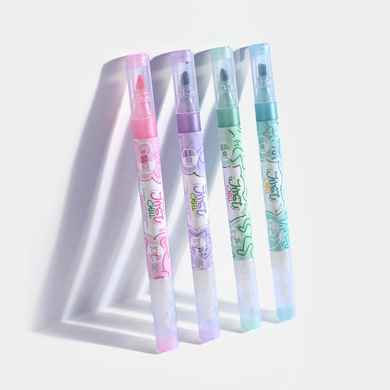 Erasable Flash Highlighter Marker Set | 12Colors