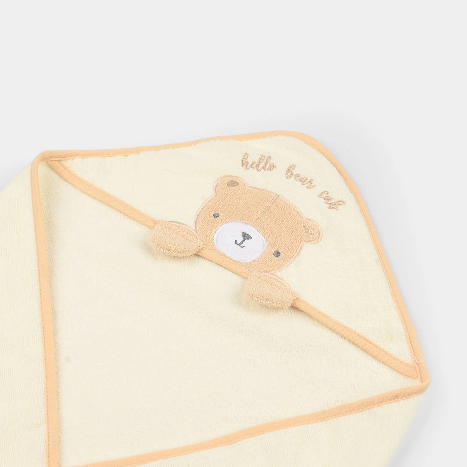 Hooded Bath Towel With Face Towel - Image 2