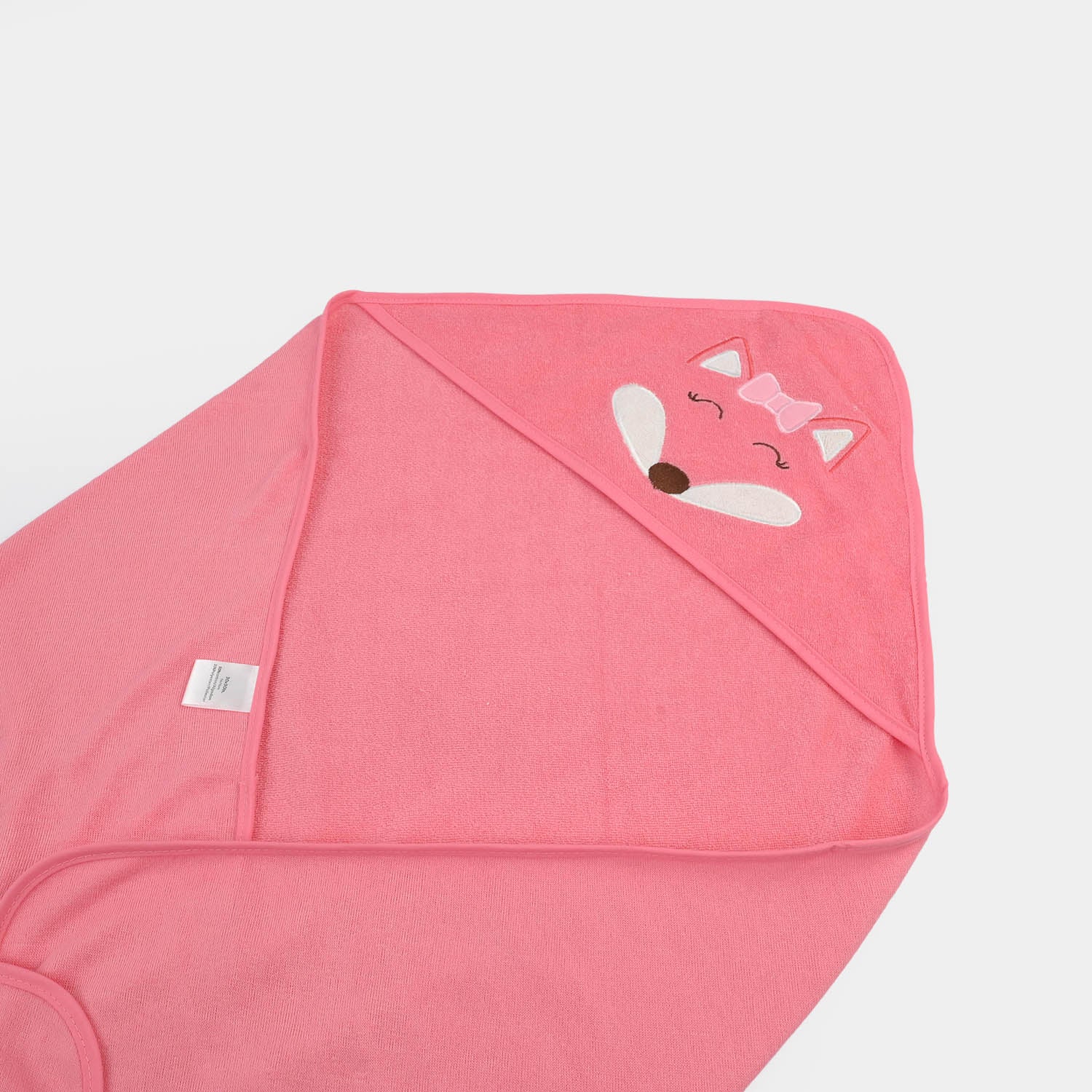 Hooded Bath Towel & 5 Washcloths - Image 2