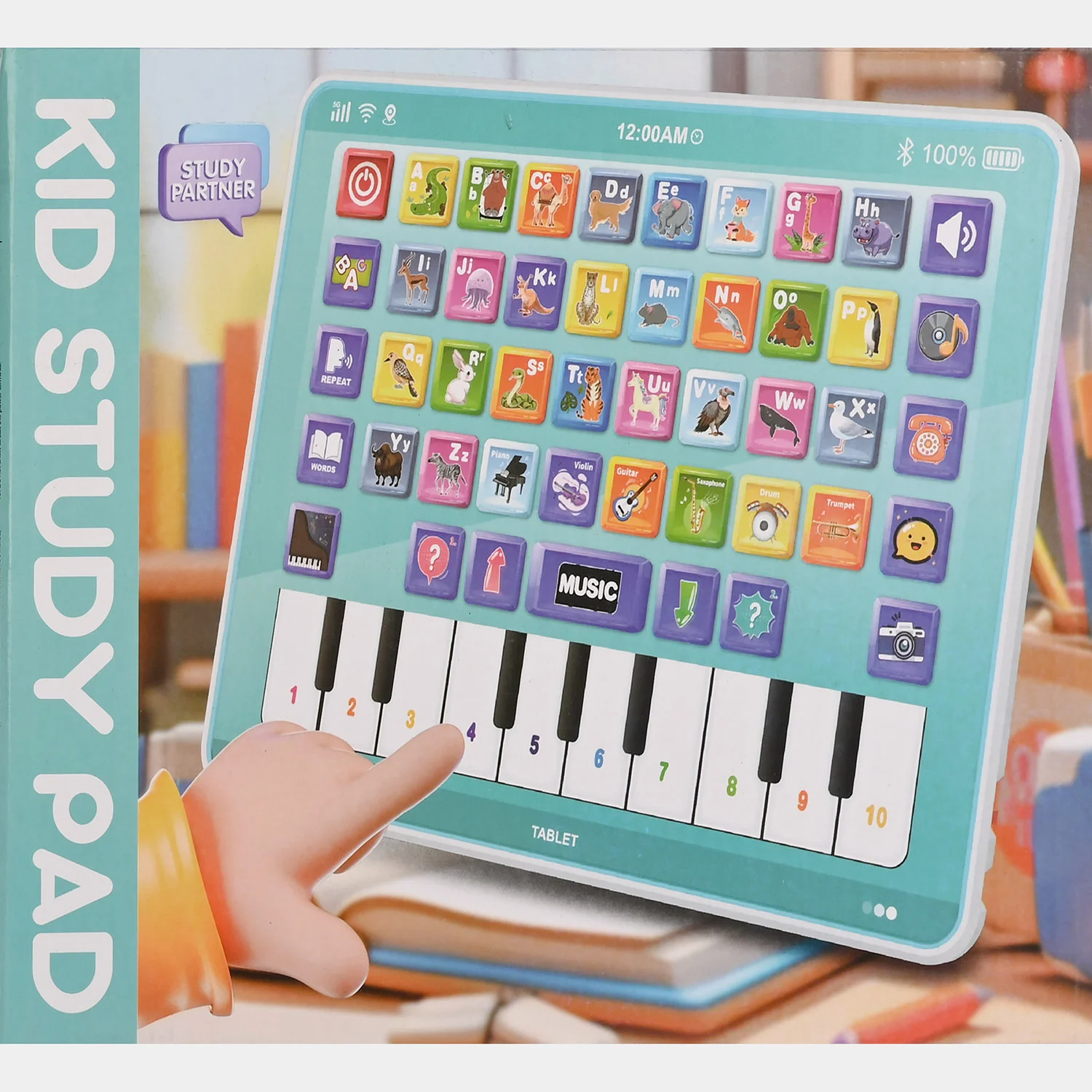 Kid Study Pad Educational Learning Tablet - Image 5