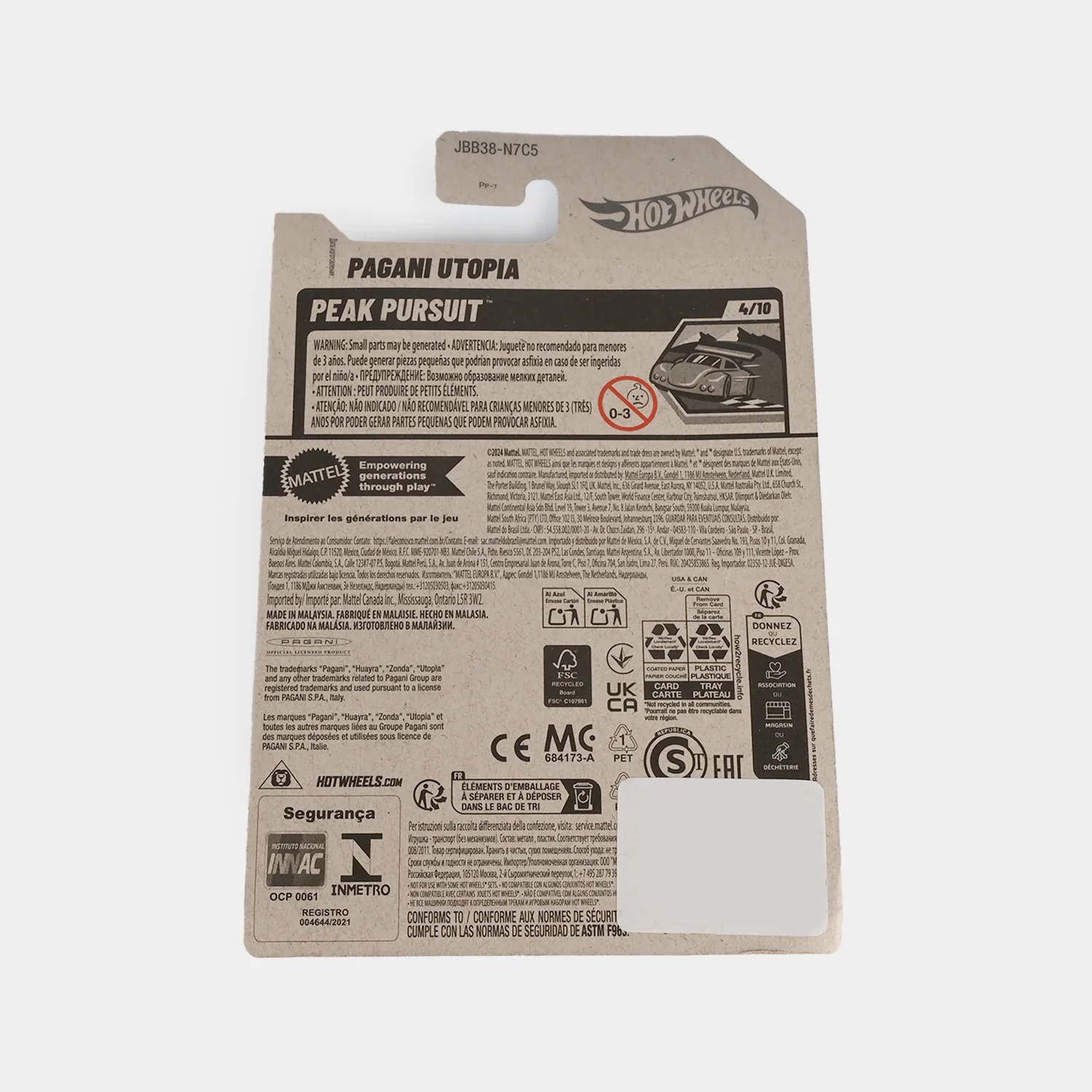 Hot Wheel Mini Die-Cast Model Car - Image 2