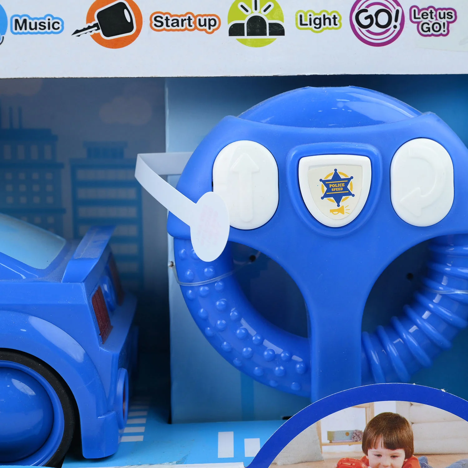 Remote Control Cartoon Car for Kids - Image 2