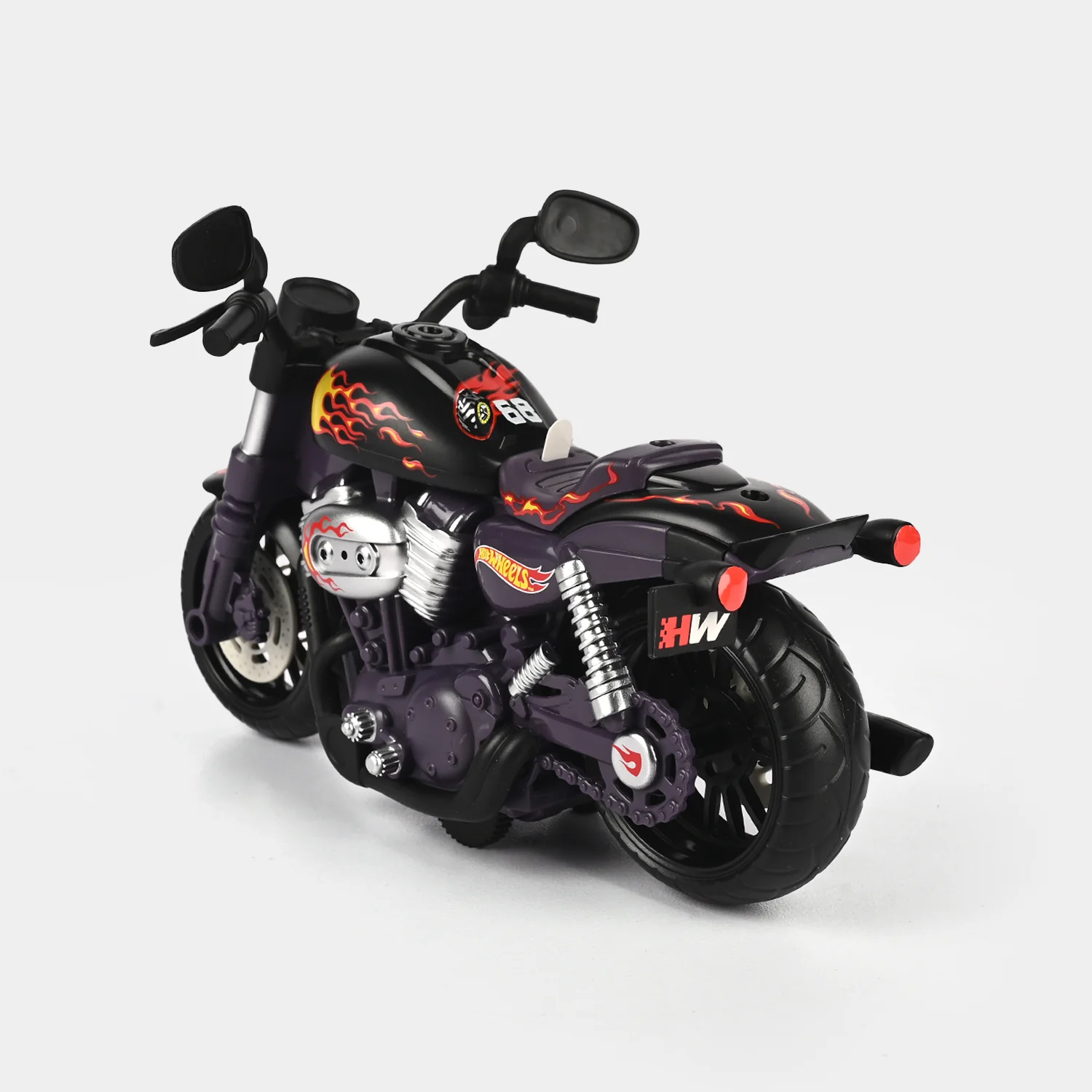 Pull Back Motorcycle For Kids - Image 5