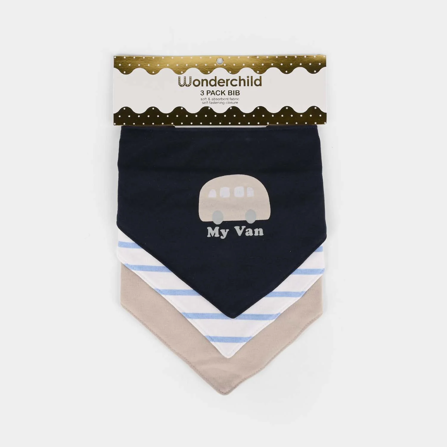 Baby Bibs Pack of 3PCs | Newborn - Image 3
