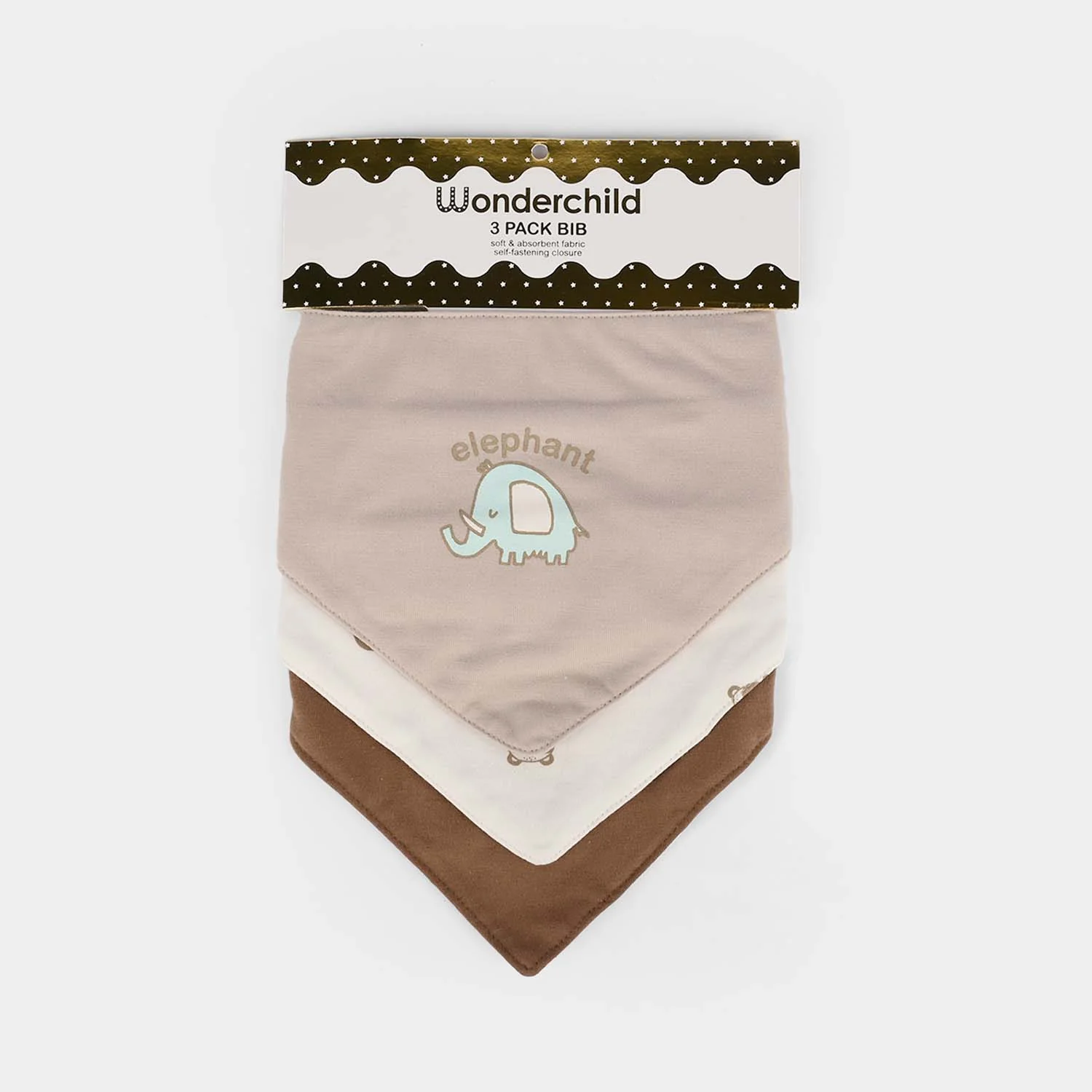 Baby Bibs Pack of 3PCs | Newborn - Image 3