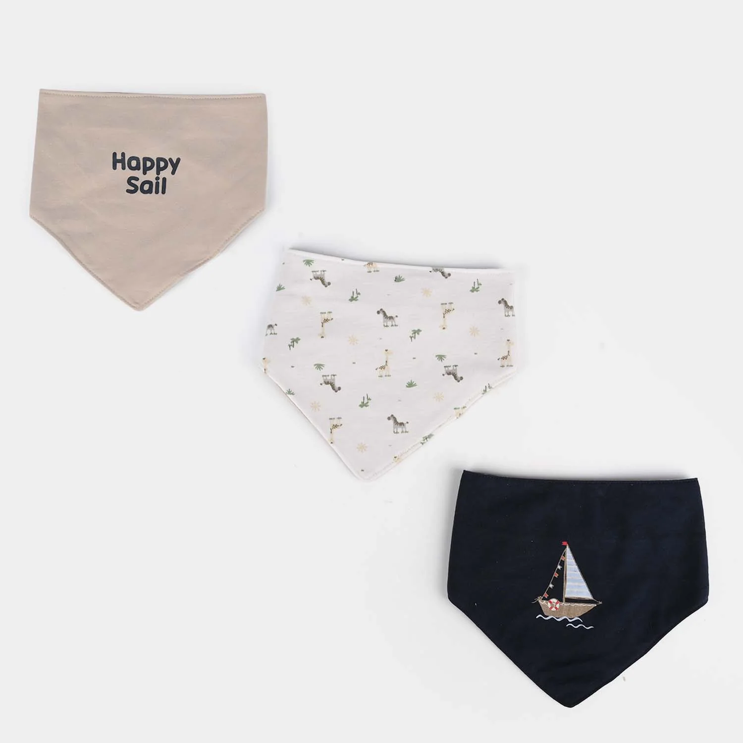 Baby Bibs Pack of 3PCs | Newborn