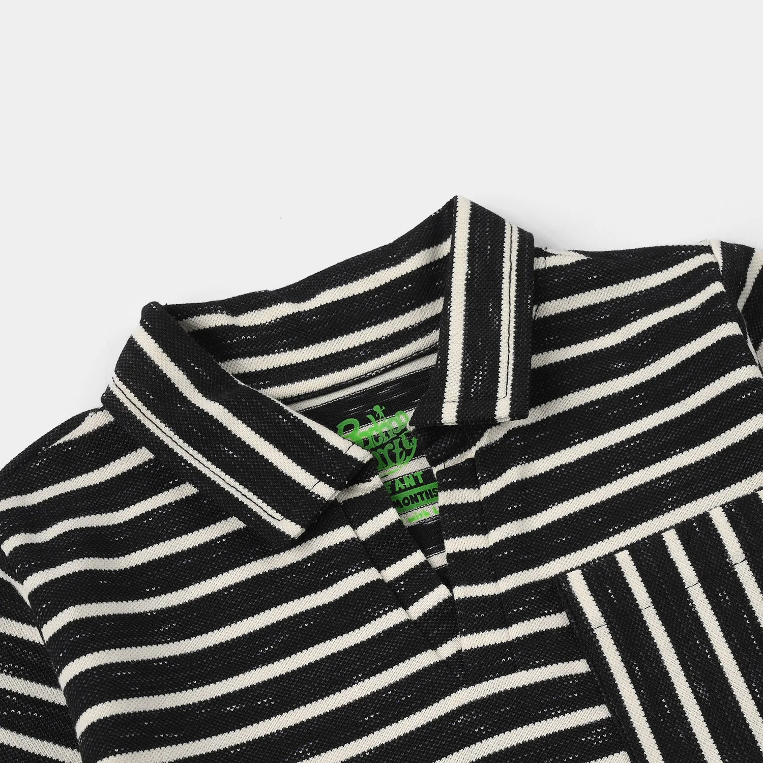 Infant Boys Yarn Dyed 2-Pc Suit (Always Explore) - Black - Image 4