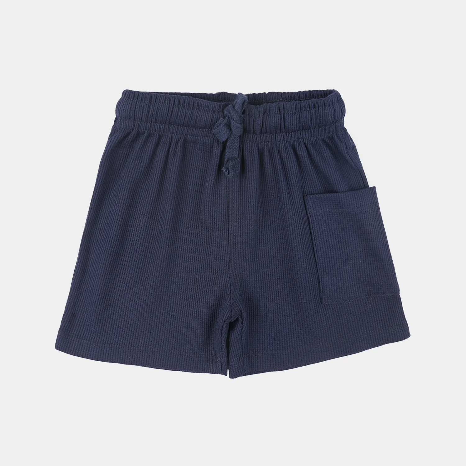 Infant Boys Cotton Interlock Knitted Suit - Navy - Image 6