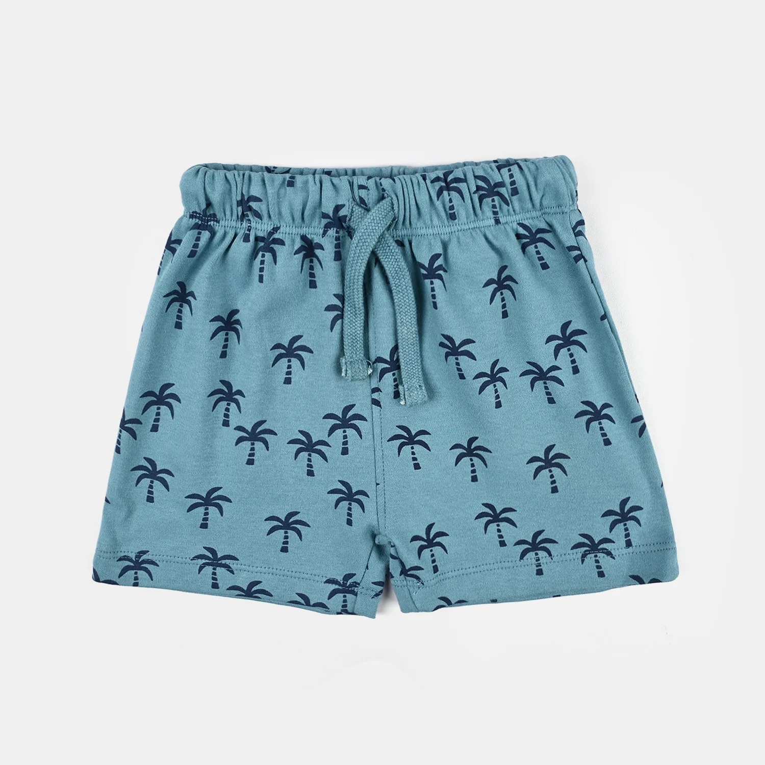 Infant Boys Cotton Interlock Suit Palm Wave-BLUE - Image 6