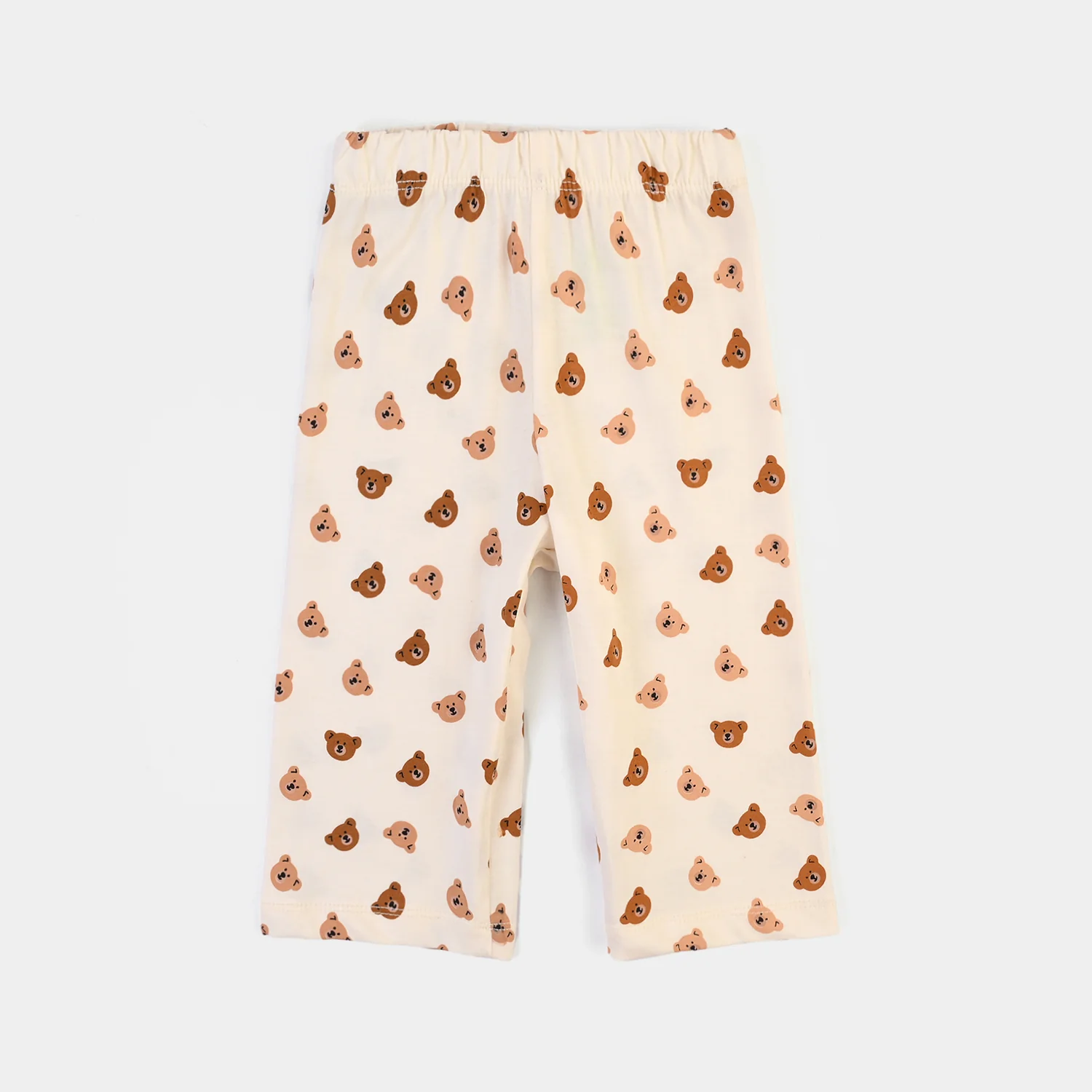 Infant Boys Cotton Jersey 2 Piece Set BABY BEAR- Beige - Image 5
