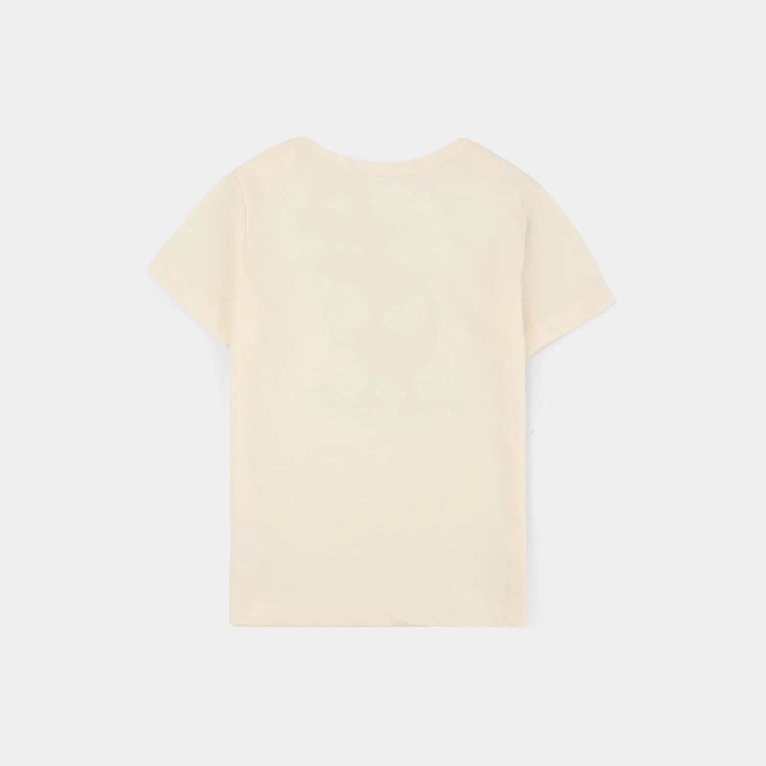 Infant Boys Cotton Jersey T-Shirt + Romper (Big Roar) - Off White/Yellow - Image 4