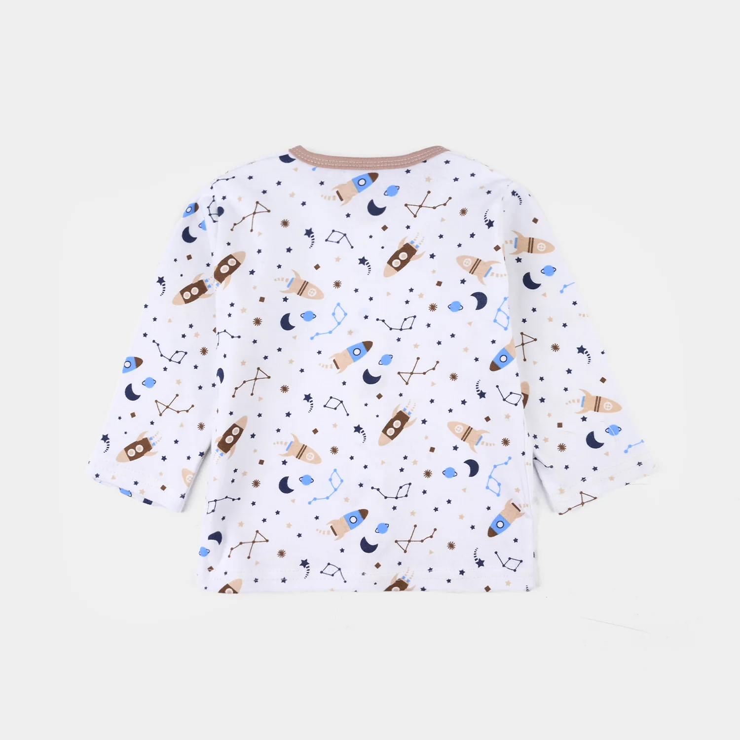 Infant Boys Cotton Jersey Night Suit - Image 3