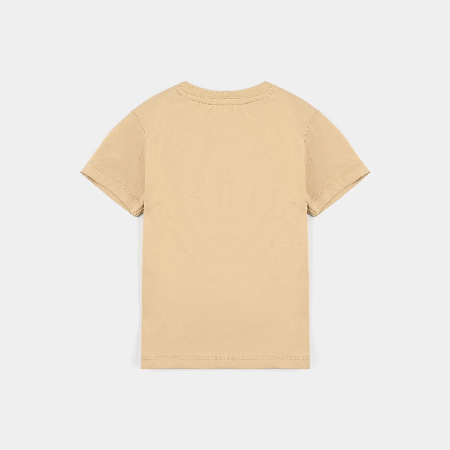 Infant Boys Cotton Jersey Round Neck T-Shirt (PAW PETROL) - Sand/Brown - Image 4