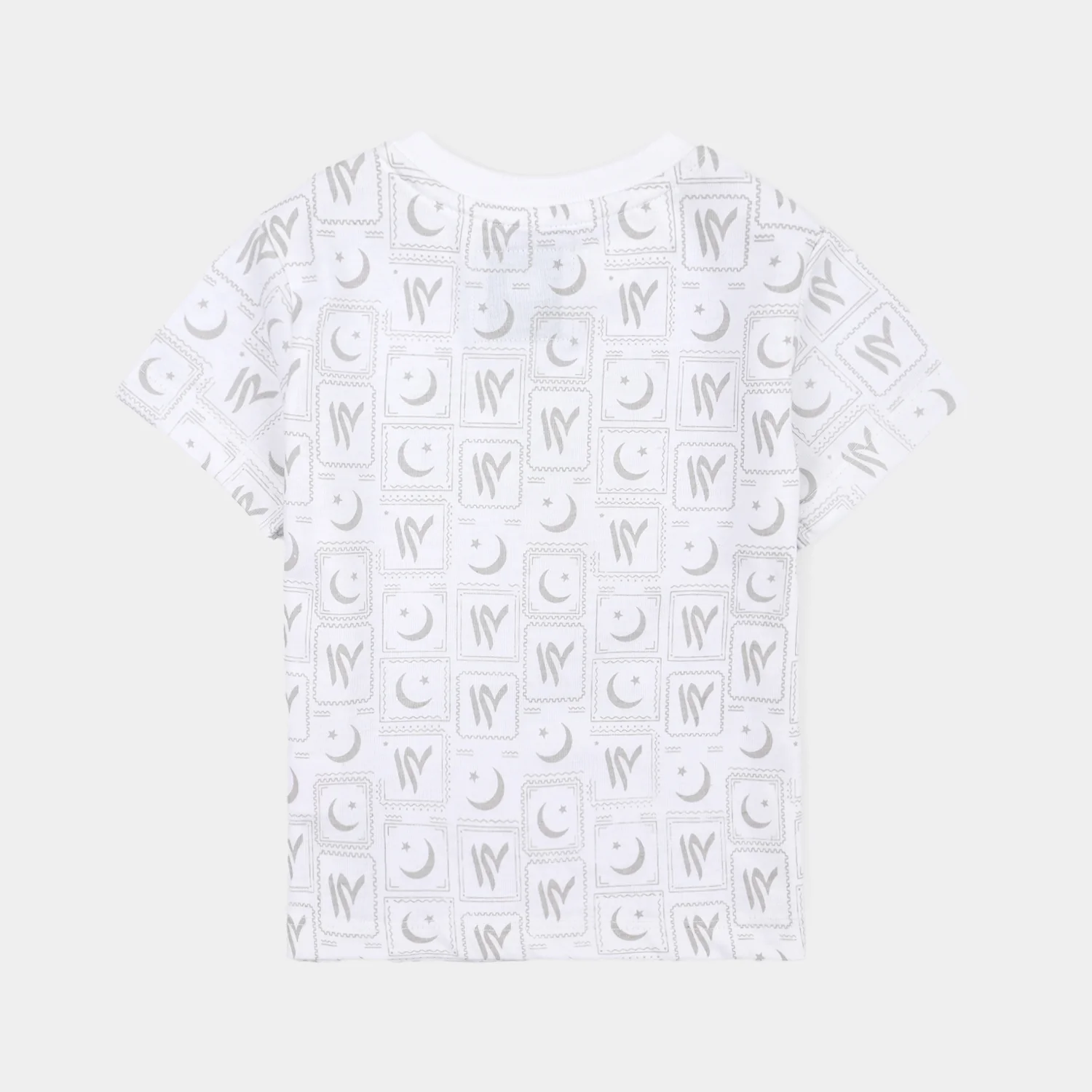 Infant Boys Monuments of Pakistan Suit – White - Image 6