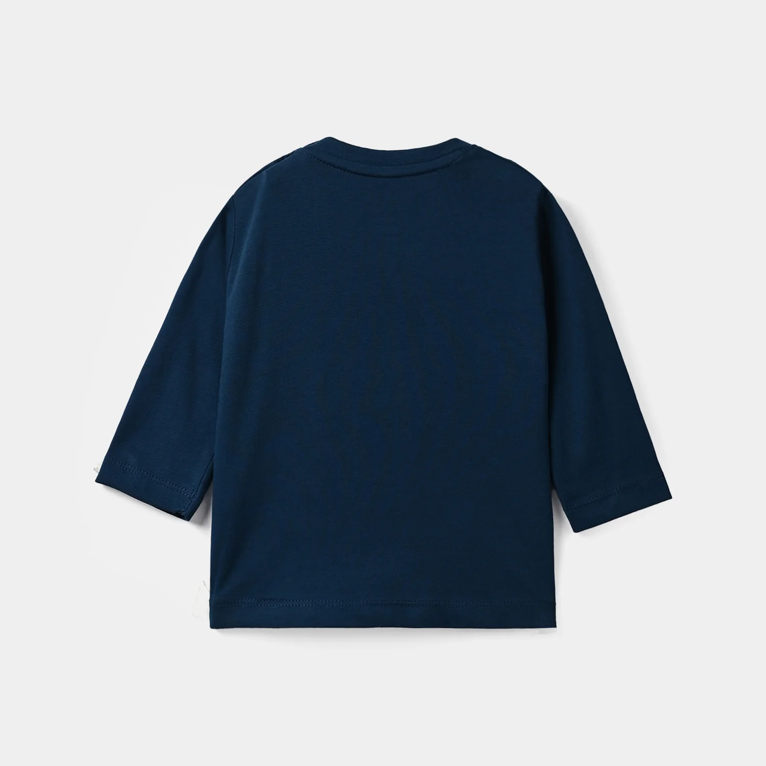 Infant Boys Cotton Jersey T-Shirt F/S Baby Elephant-Sailr.Blue - Image 4