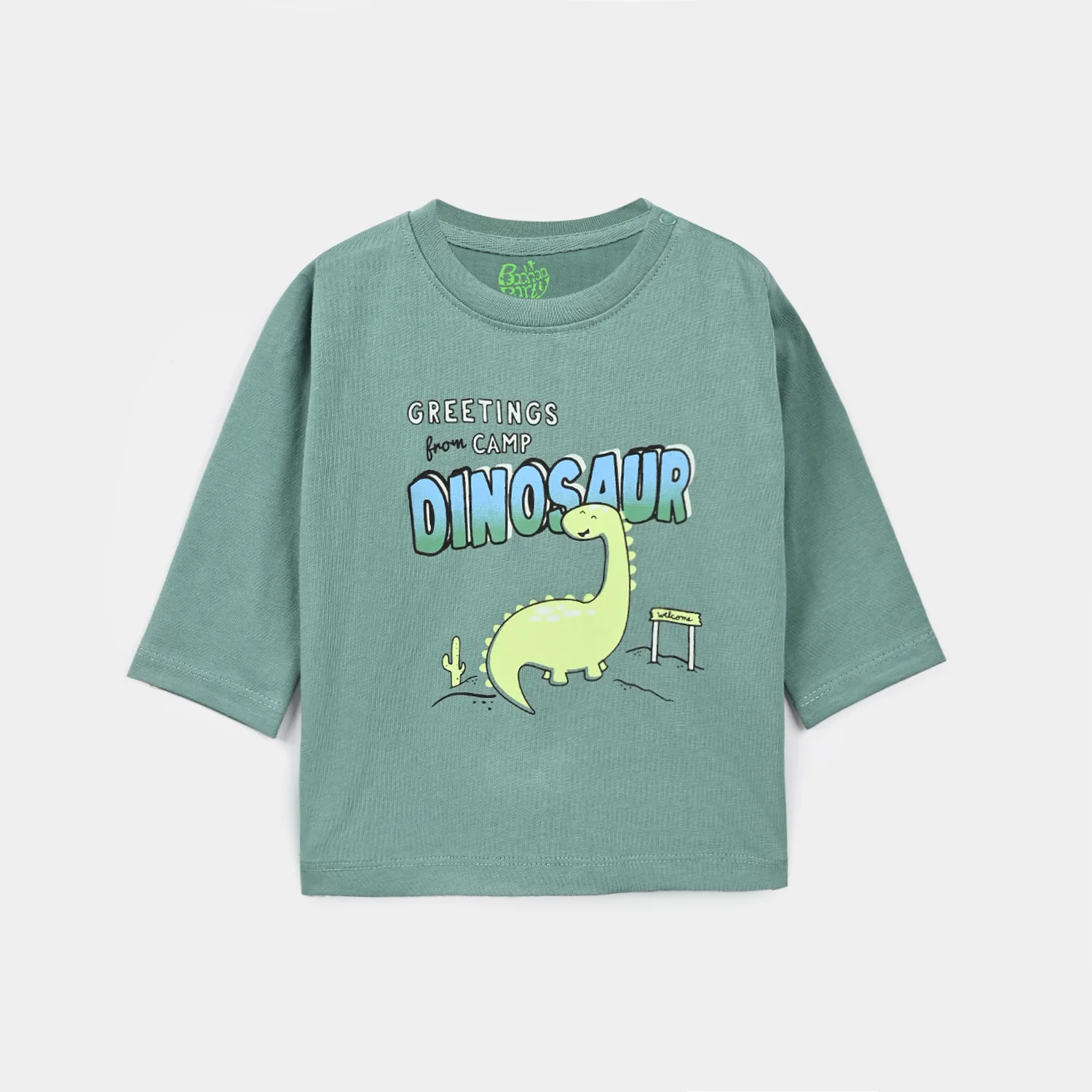 Infant Boys Cotton Jersey T-Shirt F/S Cute & Tiny - Image 2