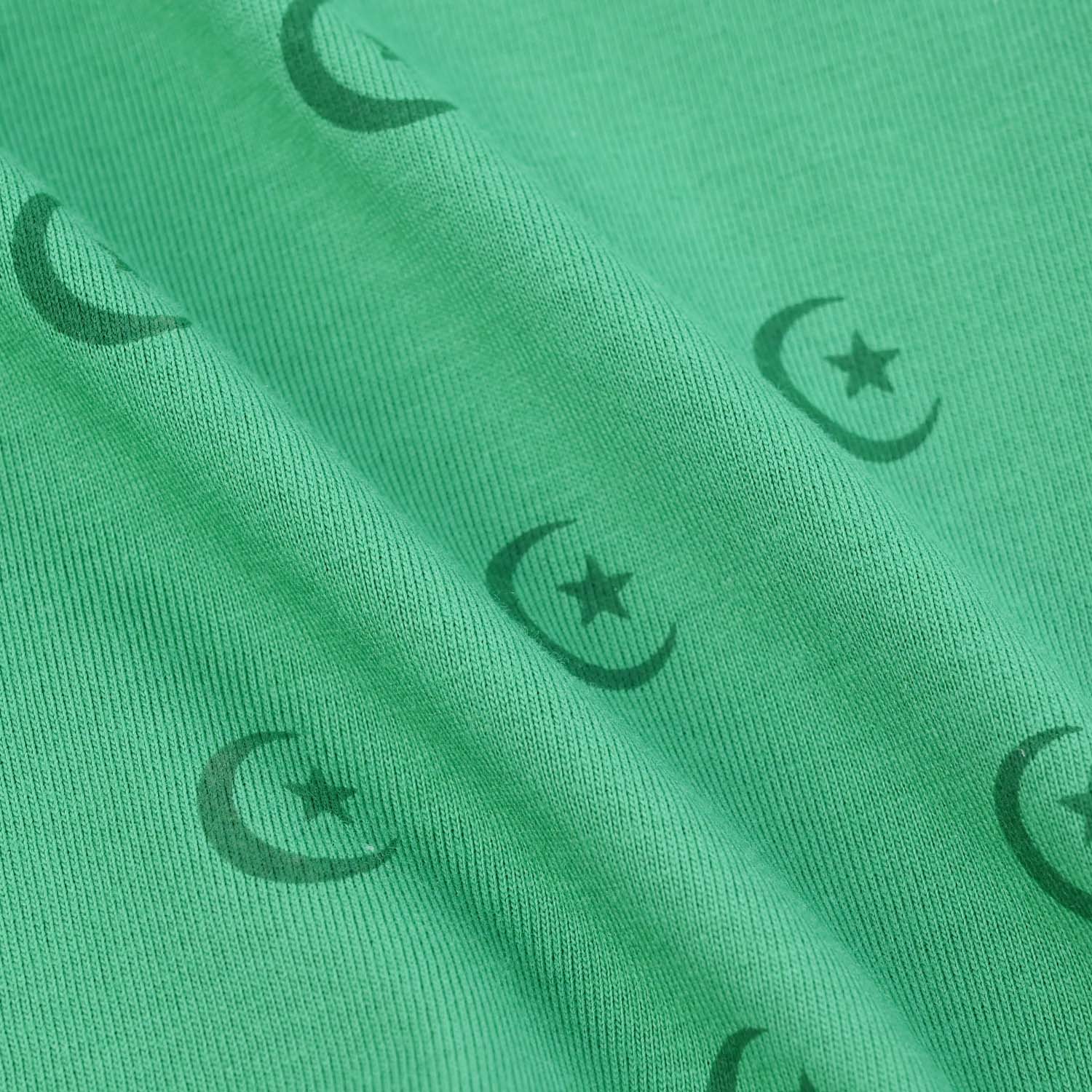 Infant Boys Cotton Jersey T-Shirt Independence Day-Green - Image 3