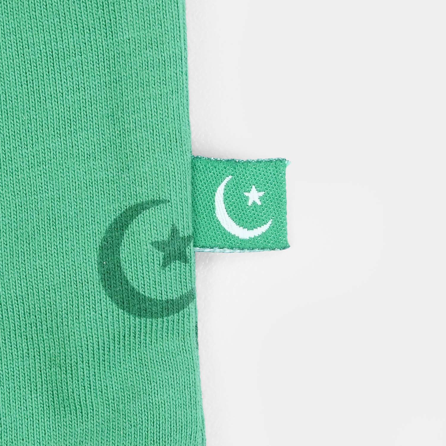 Infant Boys Cotton Jersey T-Shirt Independence Day-Green - Image 4