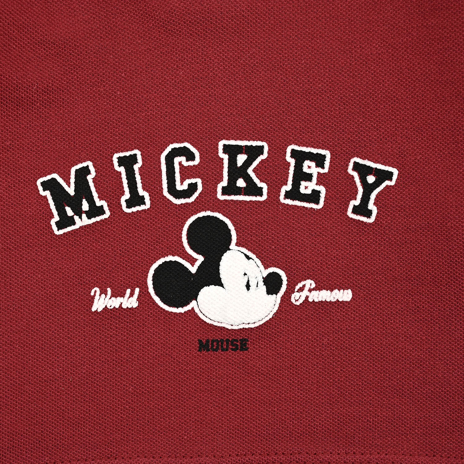 Infant Boys Cotton PK Polo Mouse-Rio.Red - Image 3
