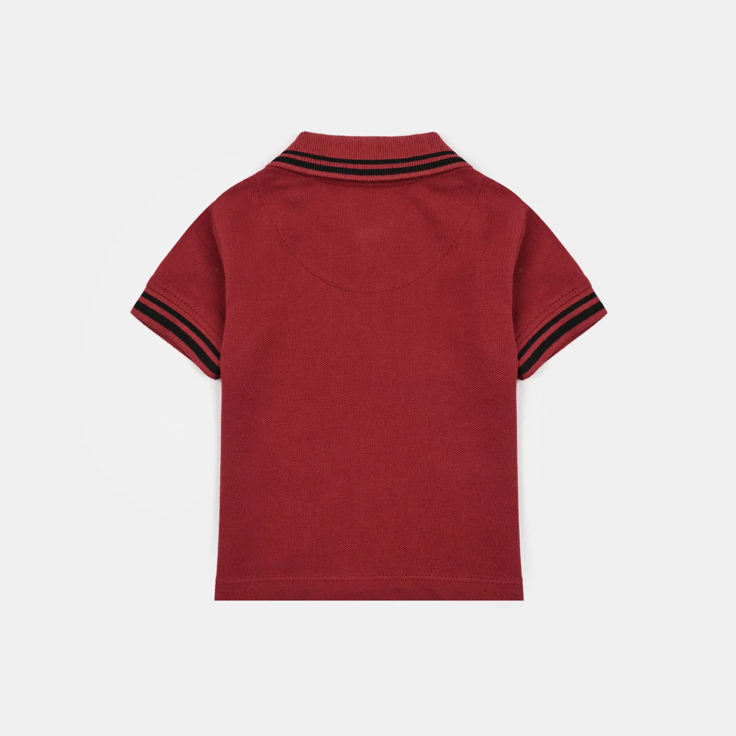 Infant Boys Cotton PK Polo Mouse-Rio.Red - Image 4